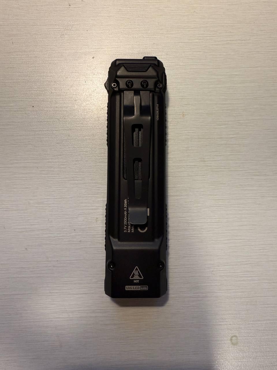 Nitecore EDC29 6500 Lumen Rechargeable EDC Tactical Flashlight (Black) | USB-C Fast Charging, Slim Flat Shape, Spotlight, Floodlight, Strobe modes, Digital Display, Mechanical Lock, Everyday Carry customer photo 2