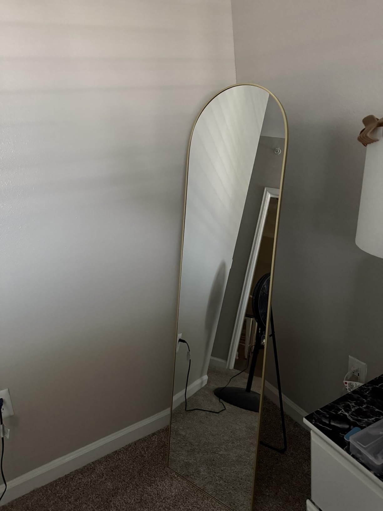 Arched Mirror Full Length, Upgraded 16