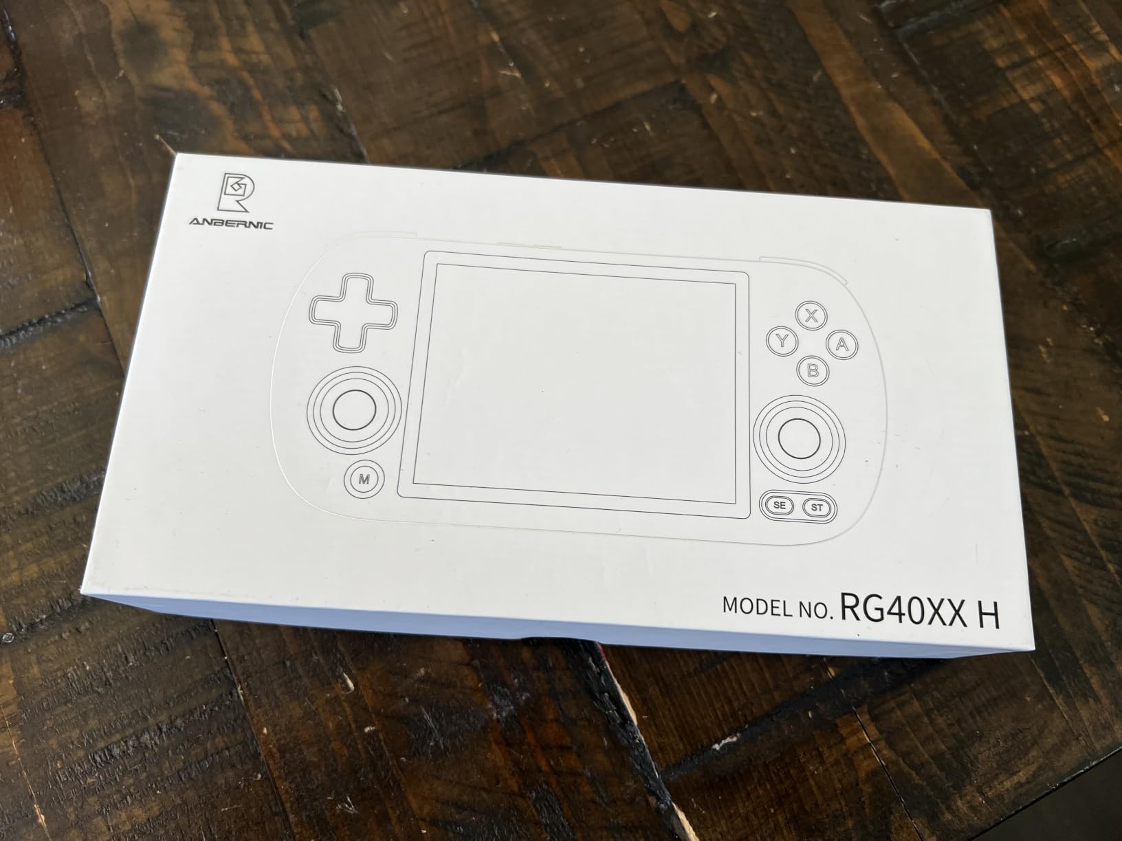 Anbernic RG40XX H Retro Handheld Game Console RG40XXH Portable Game Console 4'' IPS Screen Linux System 64G TFCard Preloaded Games 5000+ RG40XX H Supports HDMI TV Output 5G WiFi Bluetooth 4.2 Black customer photo 1