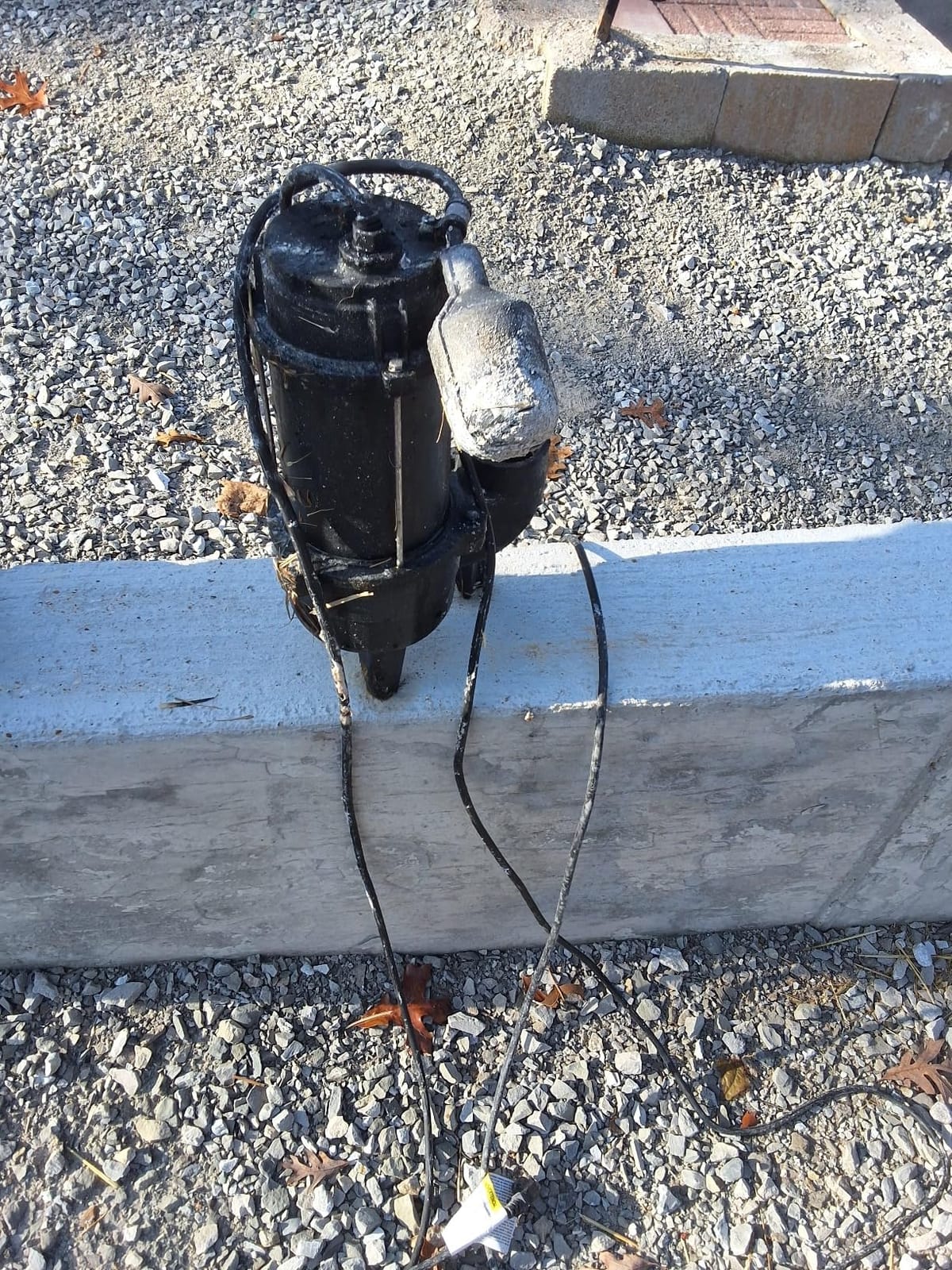 3/4 HP Submersible Sewage Pump 6400 GPH Cast Iron Effluent Pump | Automatic Tethered Float Switch, 115V, 2'' NPT Discharge, Sump Pump for Sump Basin, Basement, Residential Sewage customer photo 1