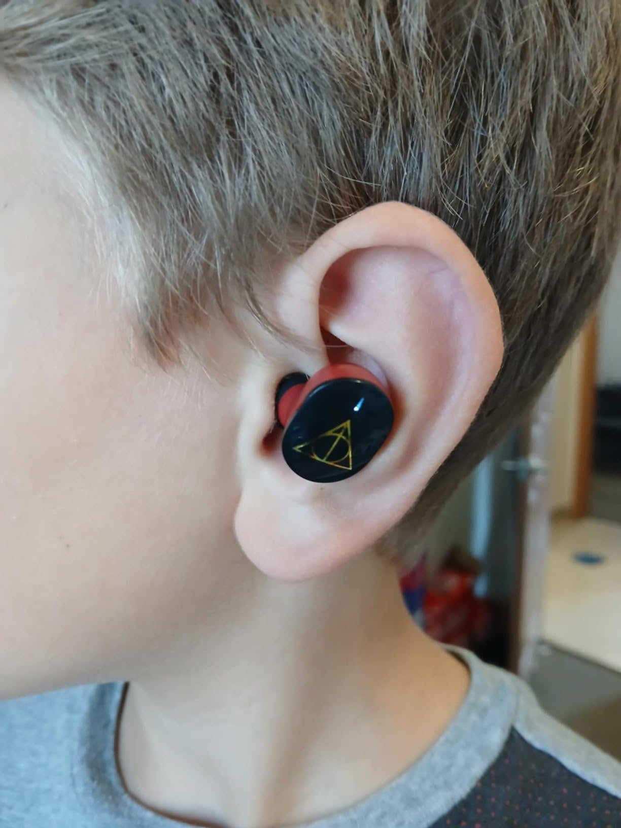 Disney Stitch Wireless Earbuds for Kids, Bluetooth Earbuds with Charging Case customer photo 1