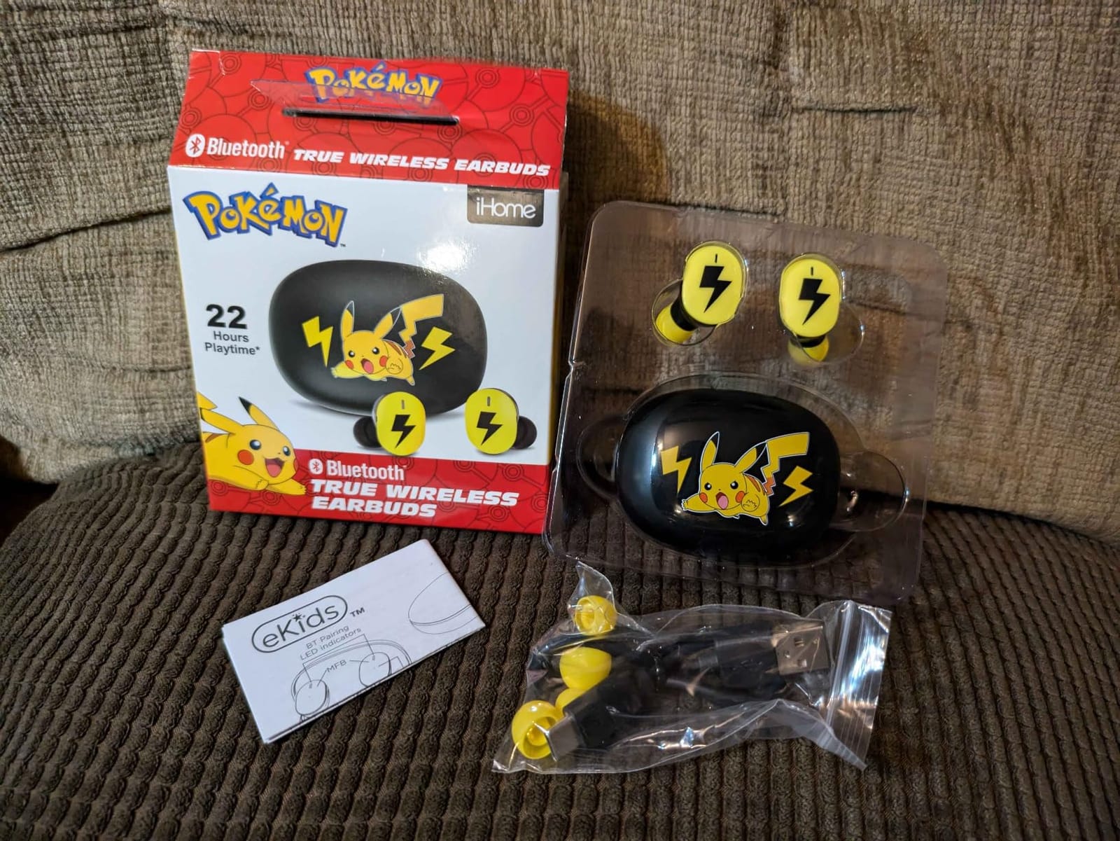 Disney Stitch Wireless Earbuds for Kids, Bluetooth Earbuds with Charging Case customer photo 2
