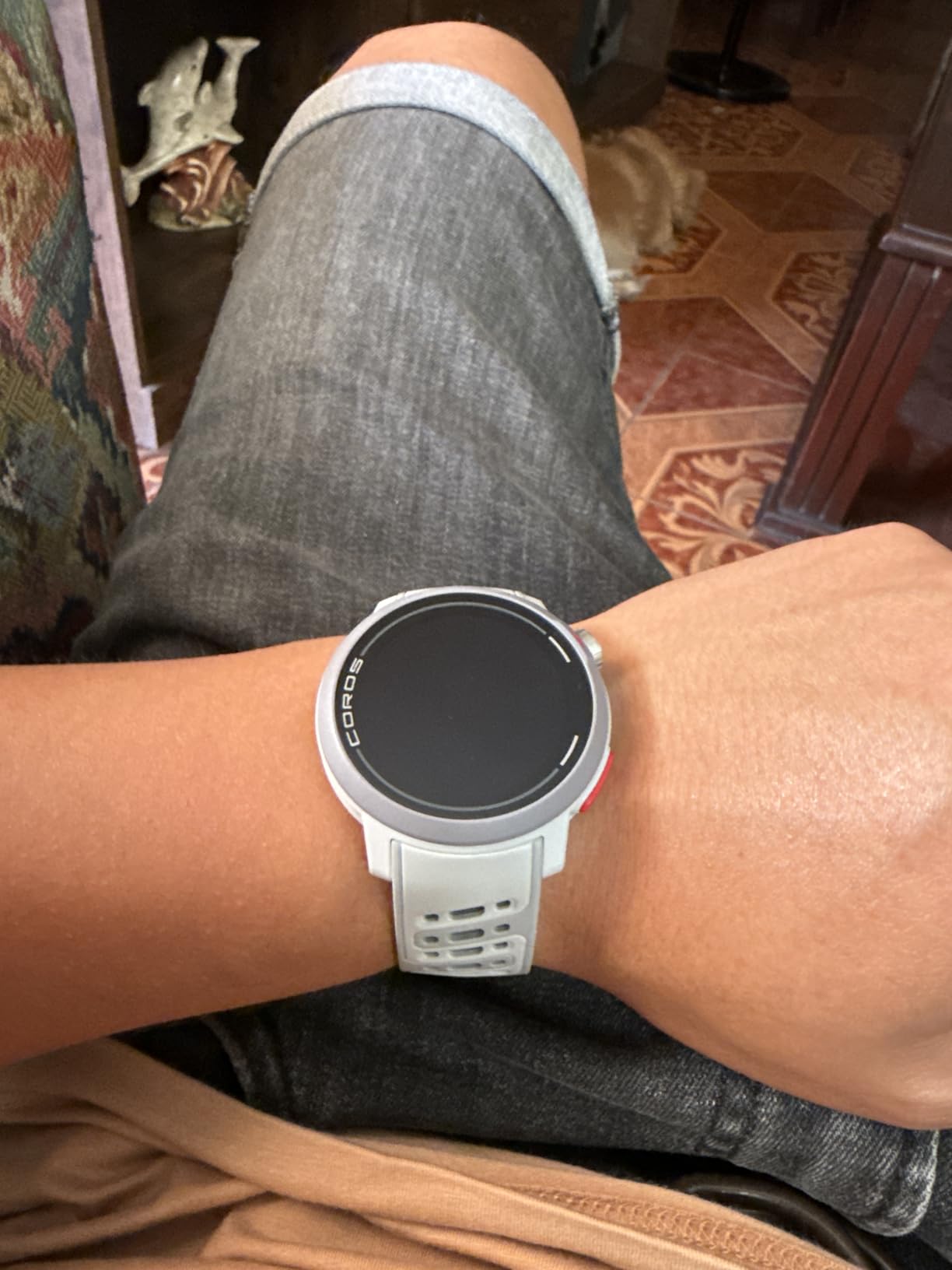 COROS PACE Pro GPS Sport Watch, 1.3-inch AMOLED Touchscreen- Grey | Fastest in Class Processor, 20 Days Battery Life, Navigation with Global Offline Maps, Sleep Tracking, Running, Cycling customer photo 1