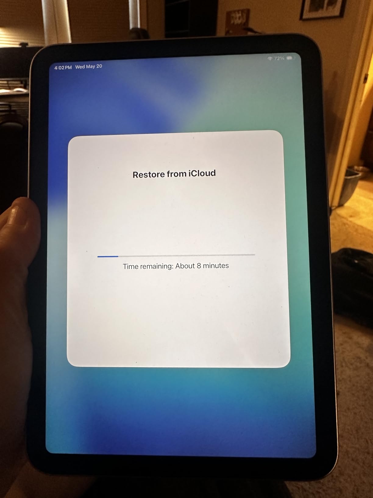 Apple iPad mini (A17 Pro): Apple Intelligence, 8.3-inch Liquid Retina Display, 128GB, Wi-Fi 6E, 12MP Front/12MP Back Camera, Touch ID, All-Day Battery Life - Space Gray customer photo 2
