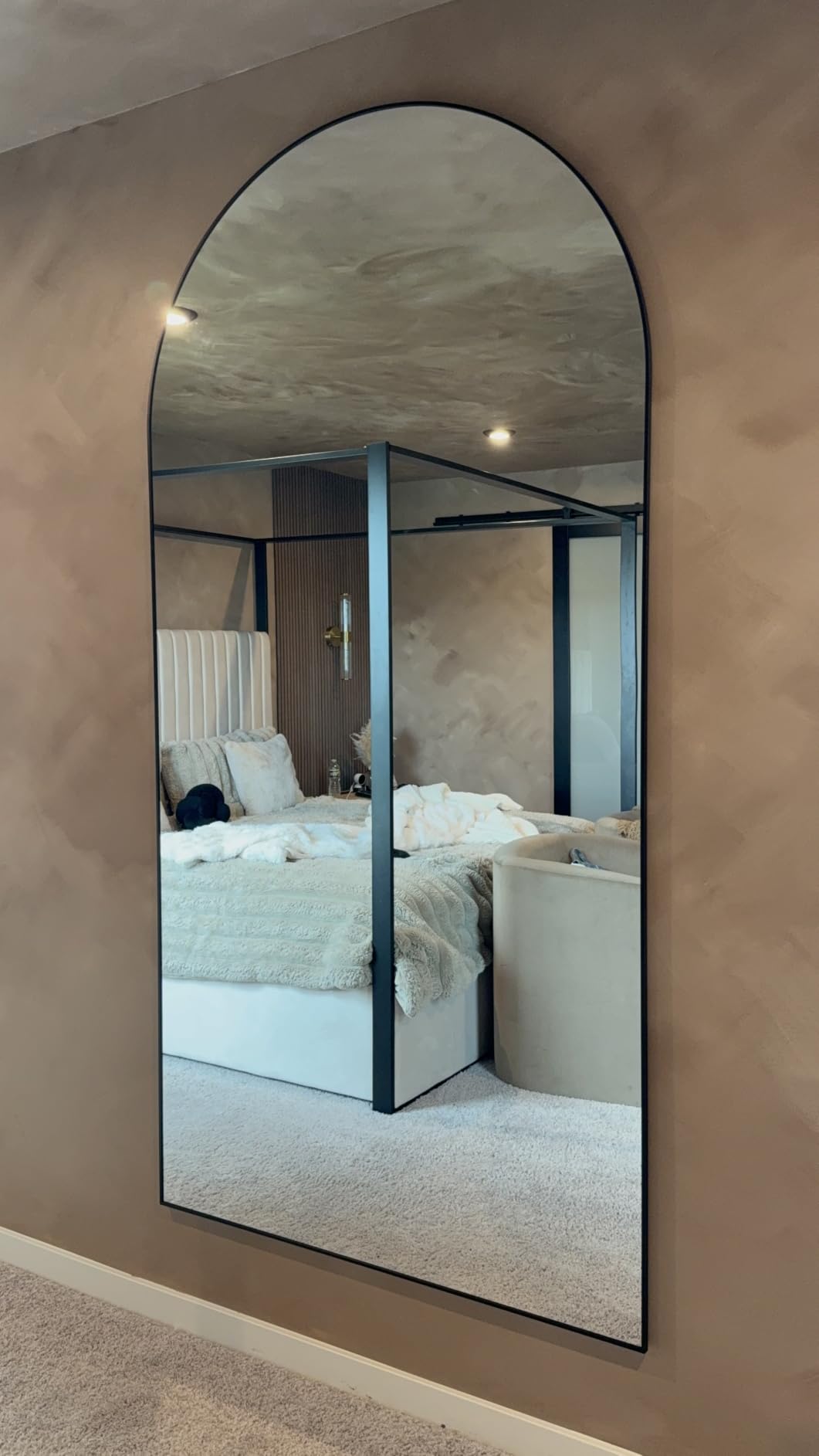 Dewfig Arched Full Length Mirror, 81