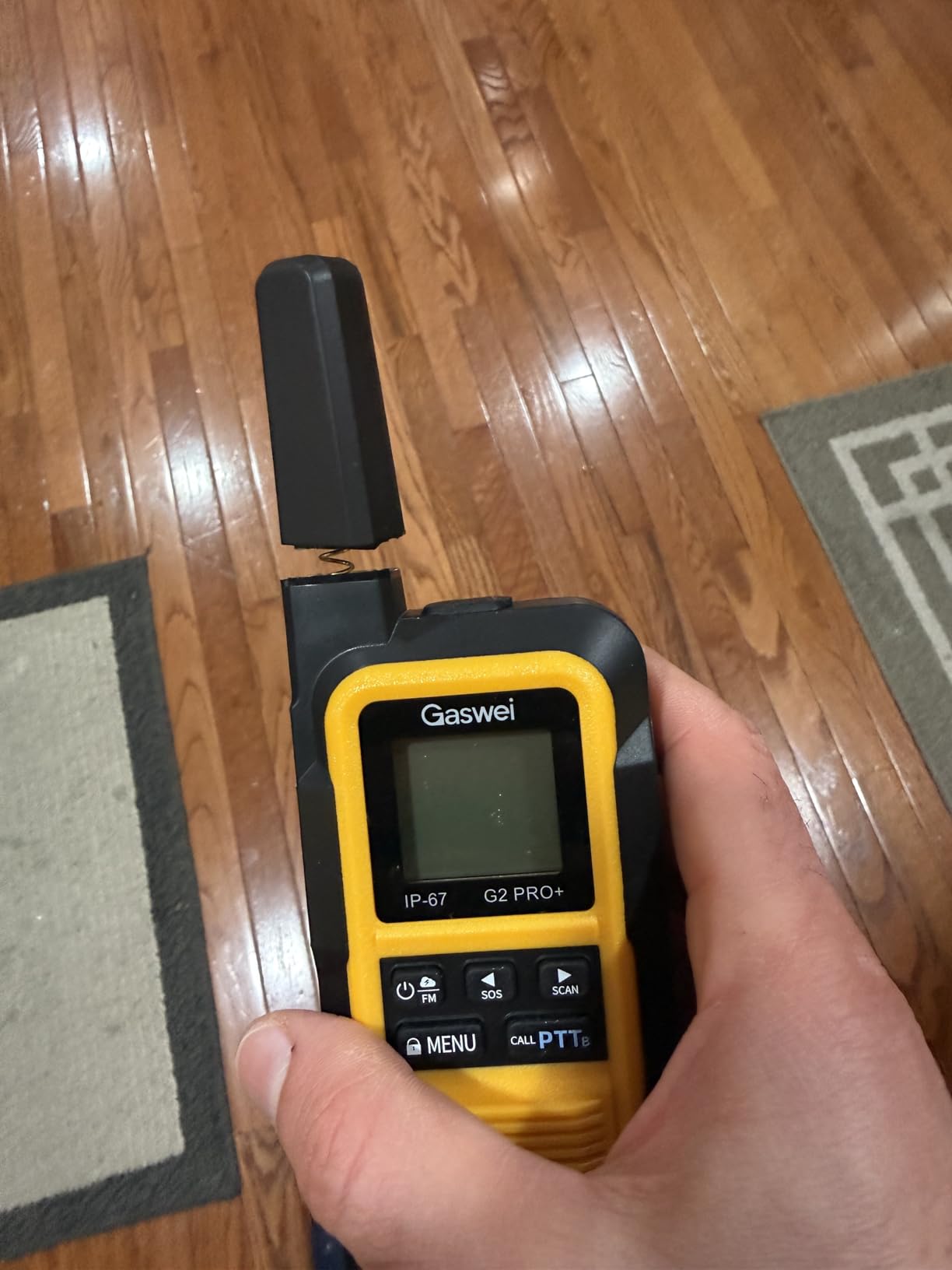 Gaswei G2pro+ IP67 Waterproof Floating FRS Walkie Talkies Long Range | Rugged, 2 watts, FM radio, SOS, NOAA weather, VOX, Double PTT, Dual Watch, Rechargeable, Emergency Radio, Heavy-Duty, 24hr Battery customer photo 2