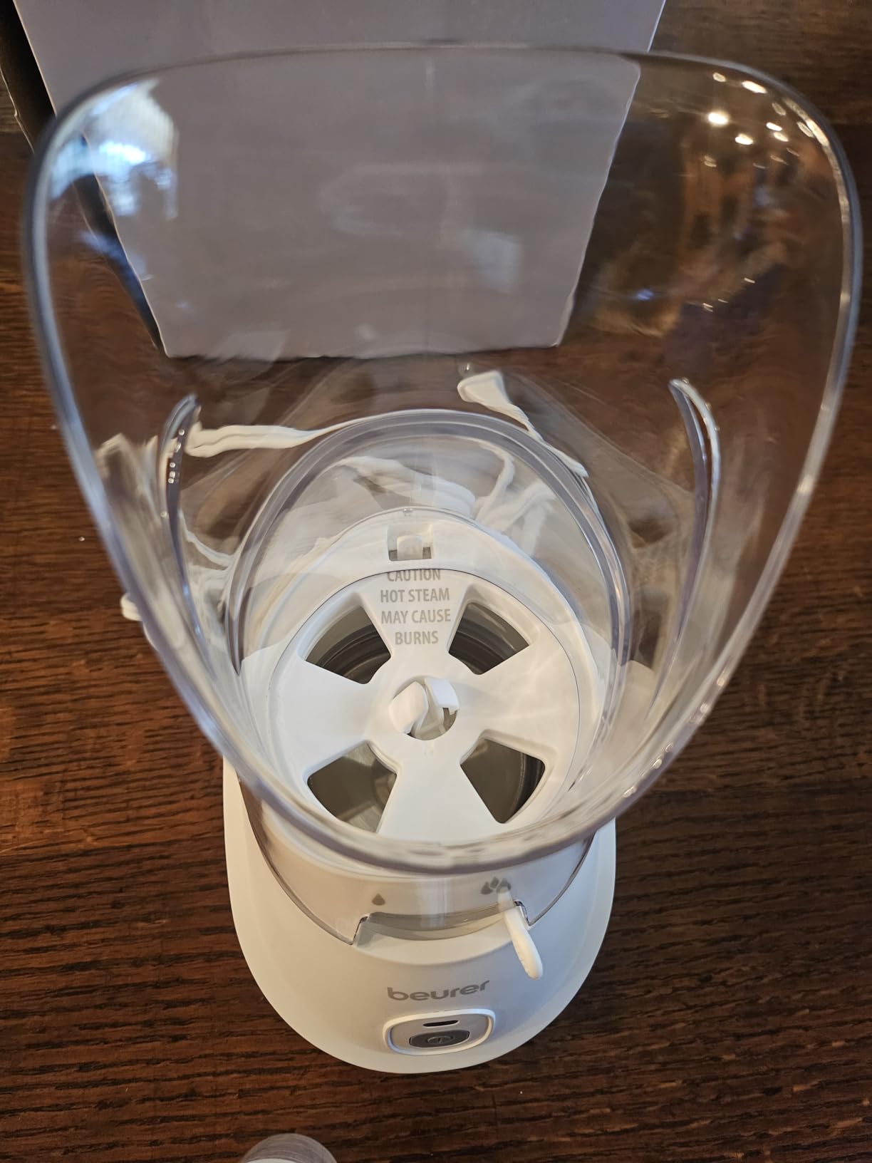 Beurer SI31 Steam Inhaler for Drug-Free Cough & Cold Sinus Relief, Naturally Soothes Nasal & Throat Passages, with Universal Mask & Variable Steam Control, FSA/HSA Eligible customer photo 2