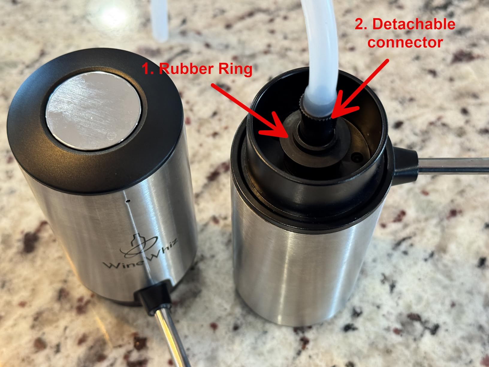 Electric Wine Aerator & Opener Set with Accessories, Rechargeable Automatic Corkscrew, Aerator, Dispenser, Foil Cutter Tool, Stopper, Wine Lovers Gift for Housewarming, Birthday, Registry, Anniversary customer photo 1