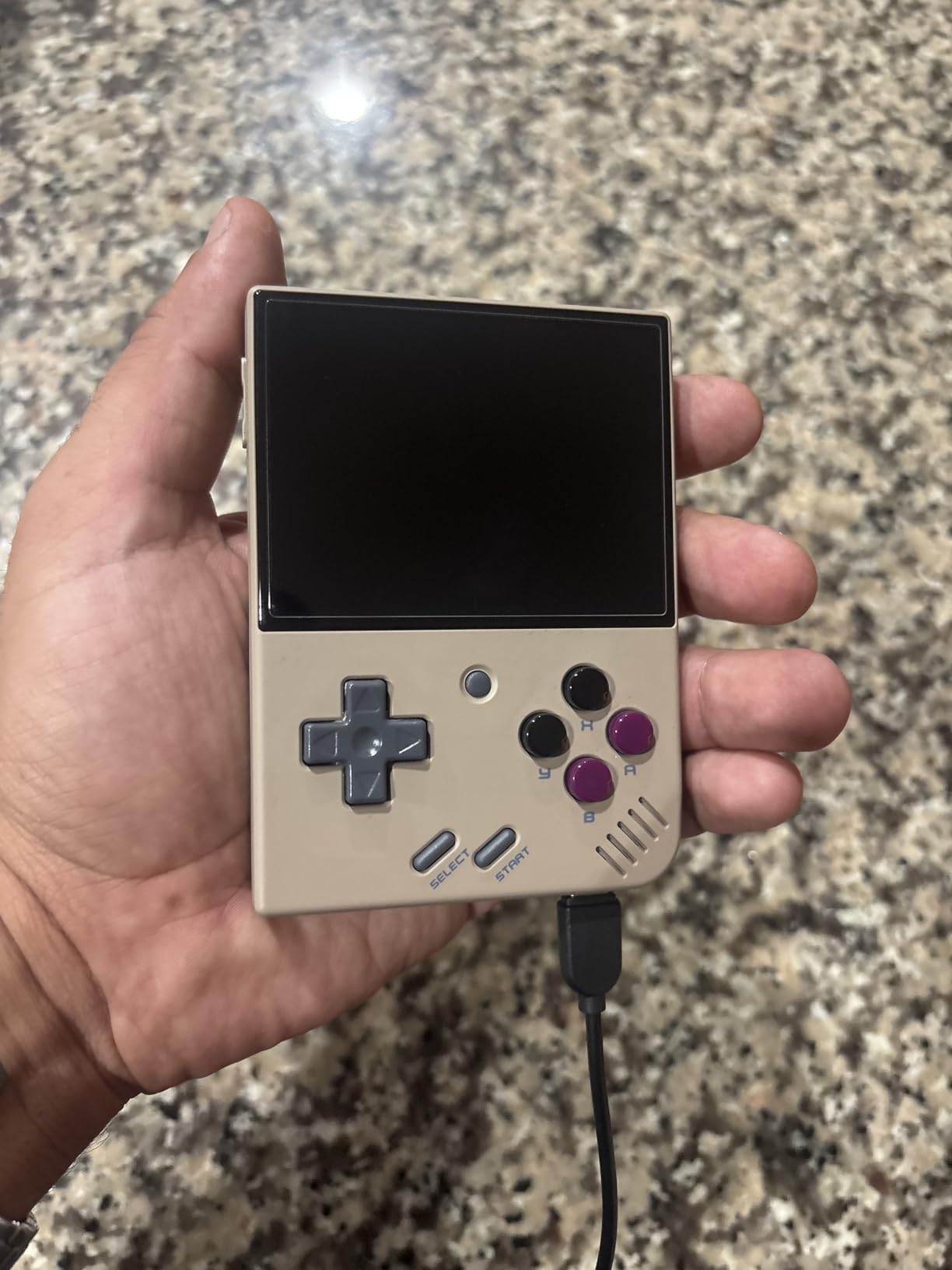 Gift for Men Women, Miyoo Mini Plus with Portable Case Retro Emulator Handheld Game Console with WiFi & RTC, Christmas Stocking Stuffers for Men, Mens Gifts for Dad, Husband, Gray customer photo 1