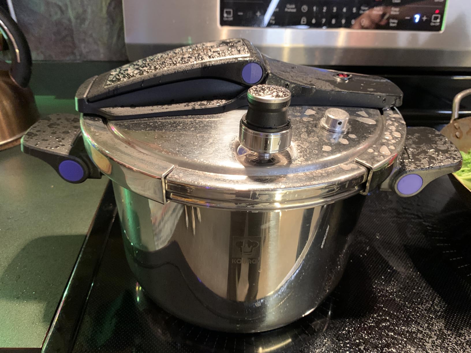 KOBACH 8QT Stainless Steel Pressure Cooker, Olla de presion customer photo 1