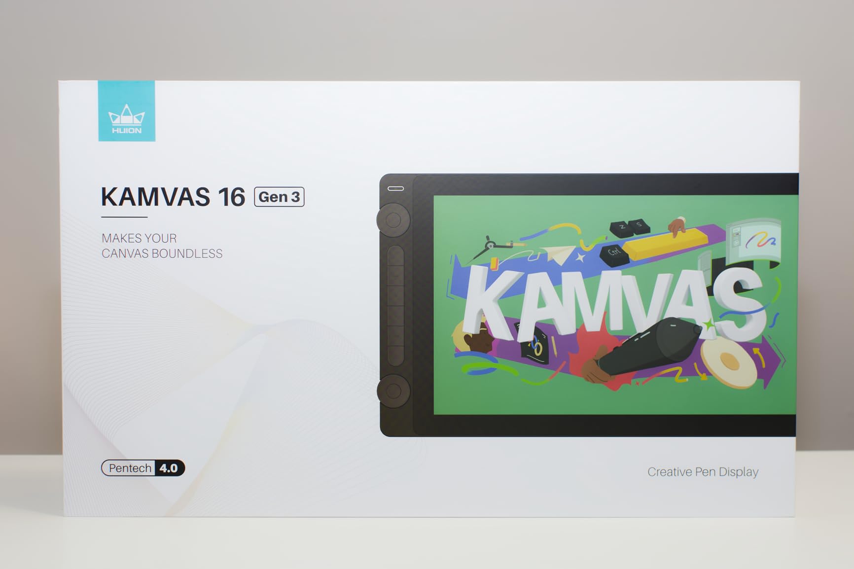 HUION KAMVAS 16 (Gen 3) 2.5K QHD Drawing Tablet with Screen PenTech 4.0 customer photo 2