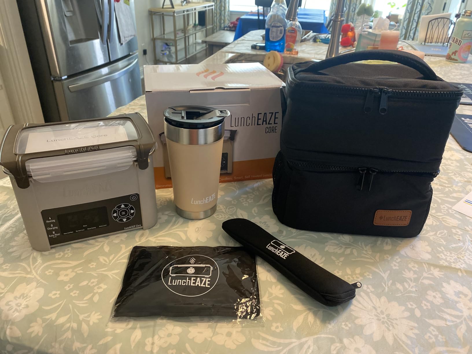 LunchEAZE Core Gen 2 Cordless Heated Electric Lunch Box for Adults, 4-Cup customer photo 2