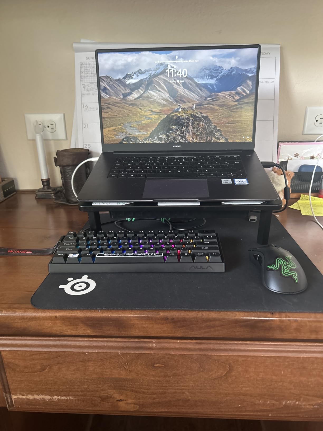 Aula WIN60 HE - 60% Mechanical Gaming Keyboard Wired, Magnetic Switch Hot Swappable, Adjustable Actuation Rapid Trigger Mode, 8000 Hz Polling Rate, RGB Small Keyboard 60 Percent Compact Design for PC customer photo 2