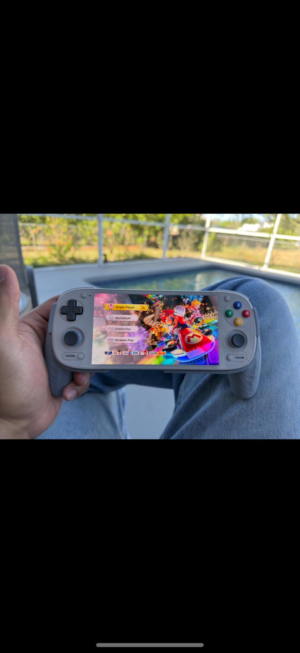 Retroid Pocket 5 Retro Handheld Game Console, 8+128G, 5.5-inch touchscreen 1080p Portable Android Gaming Handheld with Adreno 650 GPU & WiFi 6/BT5.1, Snapdragon 865 Processor, Android 13 (16Bit) customer photo 1