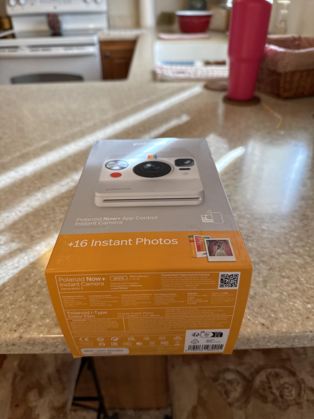 Polaroid Now+ 3rd Generation I-Type Instant Camera + Film Bundle - Bluetooth App Controlled Black Camera + 16 Color Photos customer photo 1