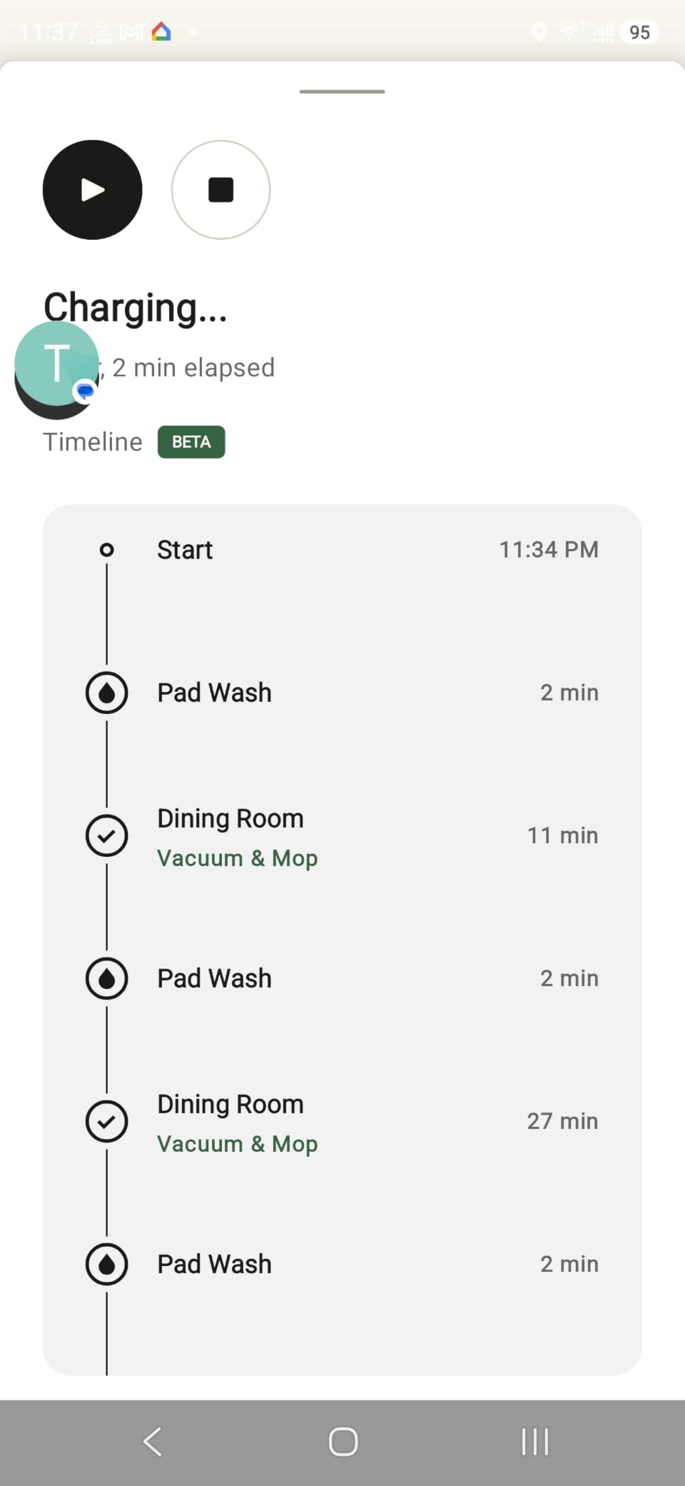 iRobot Roomba Plus 505 Combo Robot Vacuum & Mop with AutoWash Dock - Extending Spinning Mop Pads, Self-Empties, Pad Wash & Heated Drying, Self-cleaning, Recognizes & Avoids Obstacles, LiDAR Navigation customer photo 2