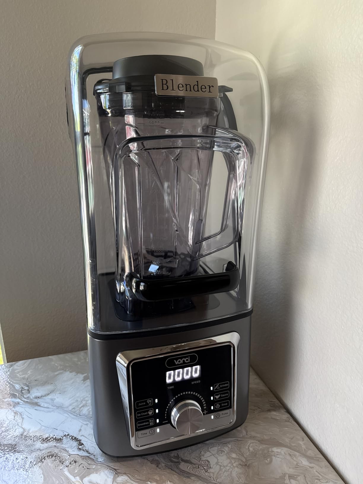 VONCI 2200W Commercial Blender with Sound Enclosure, 135 oz Large Capacity, Quiet Blender for Smoothies & Ice Crush customer photo 2