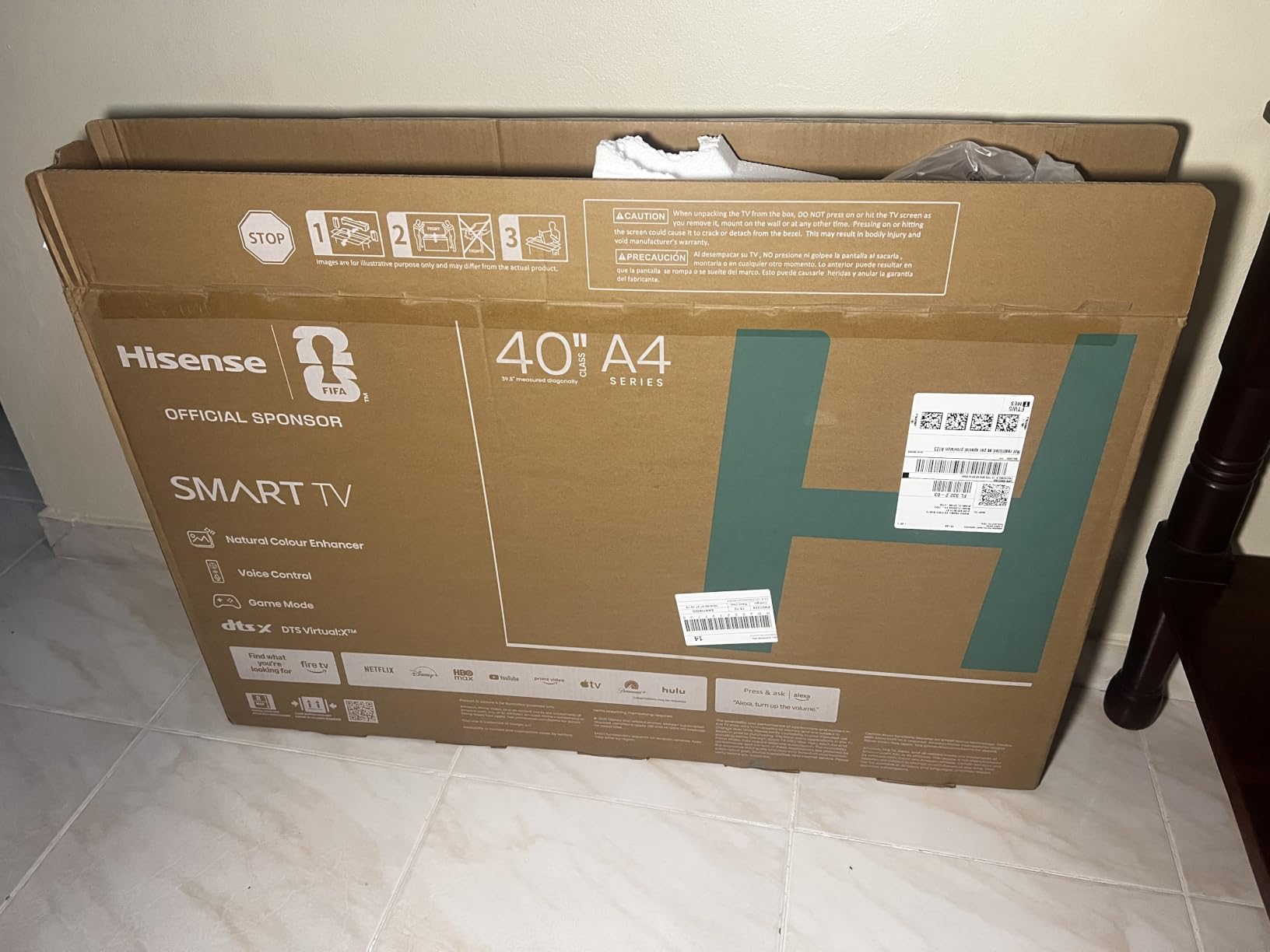 Hisense 32-Inch Class A4 Series FHD 1080p Smart Fire TV (2025 Model) with Alexa customer photo 1