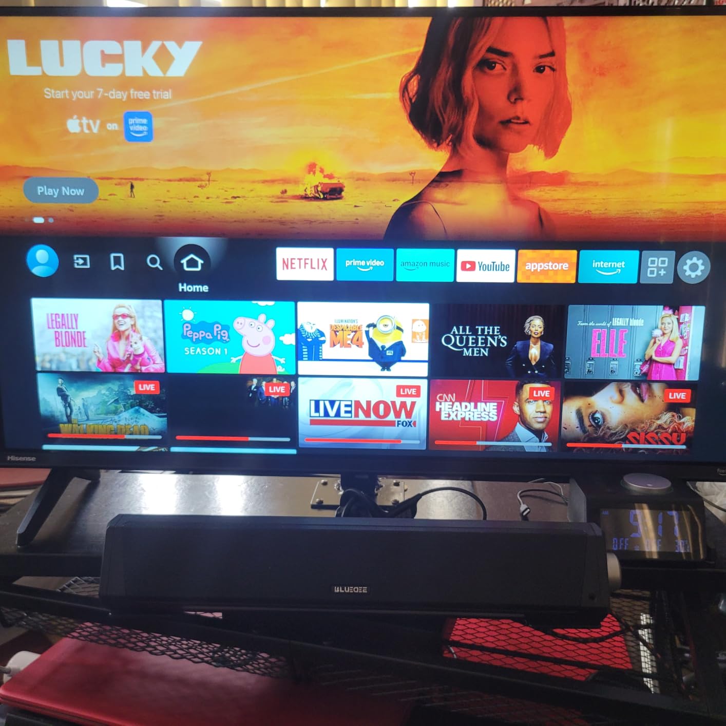 Hisense 40-Inch Class A4 Series FHD 1080p Smart Fire TV with Alexa Built in customer photo 1