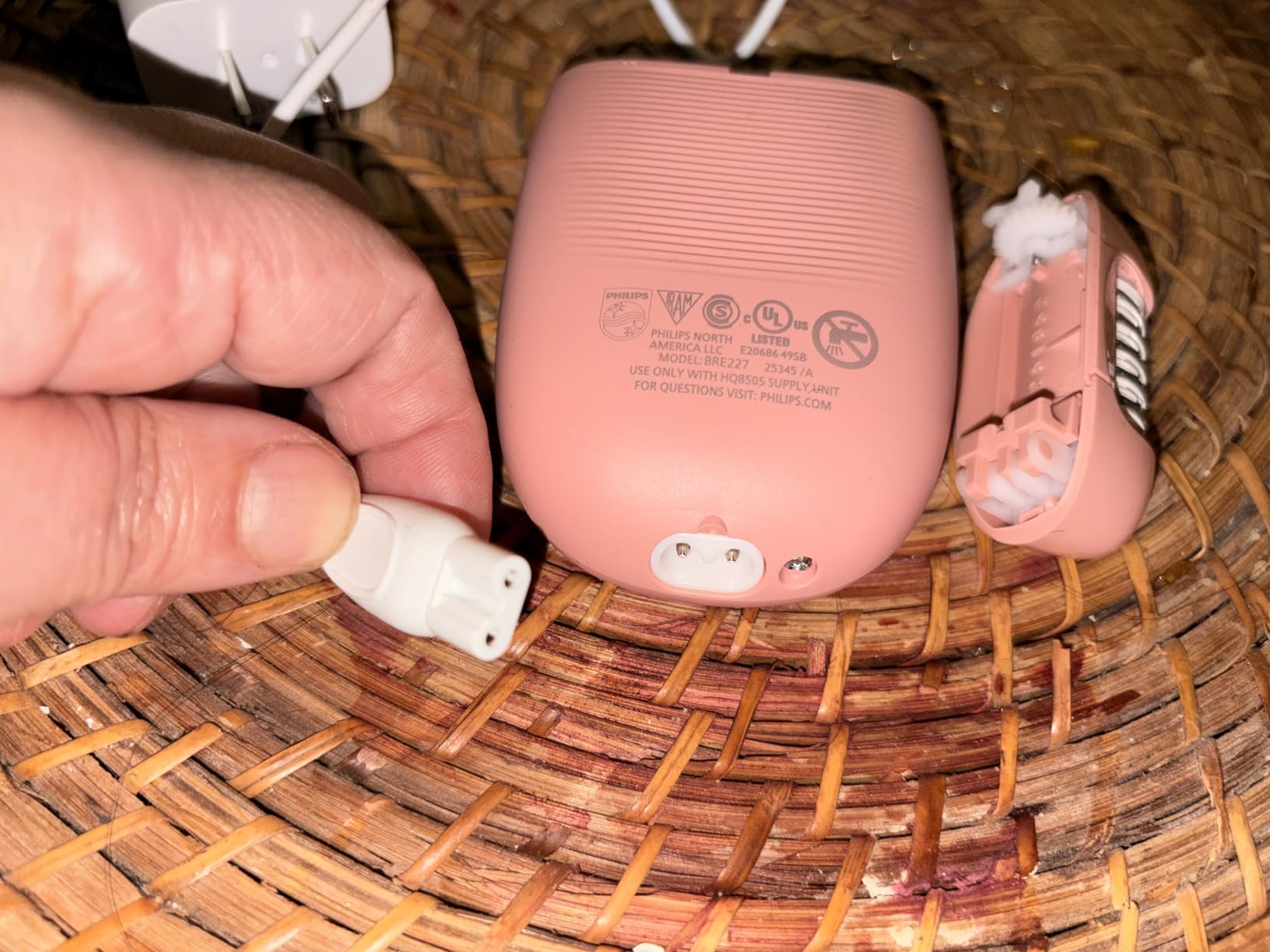 Philips Epilator Series 2000, Corded Epilator for Legs and Body, Hair Removal Device for Women, Model BRE227/00 customer photo 2