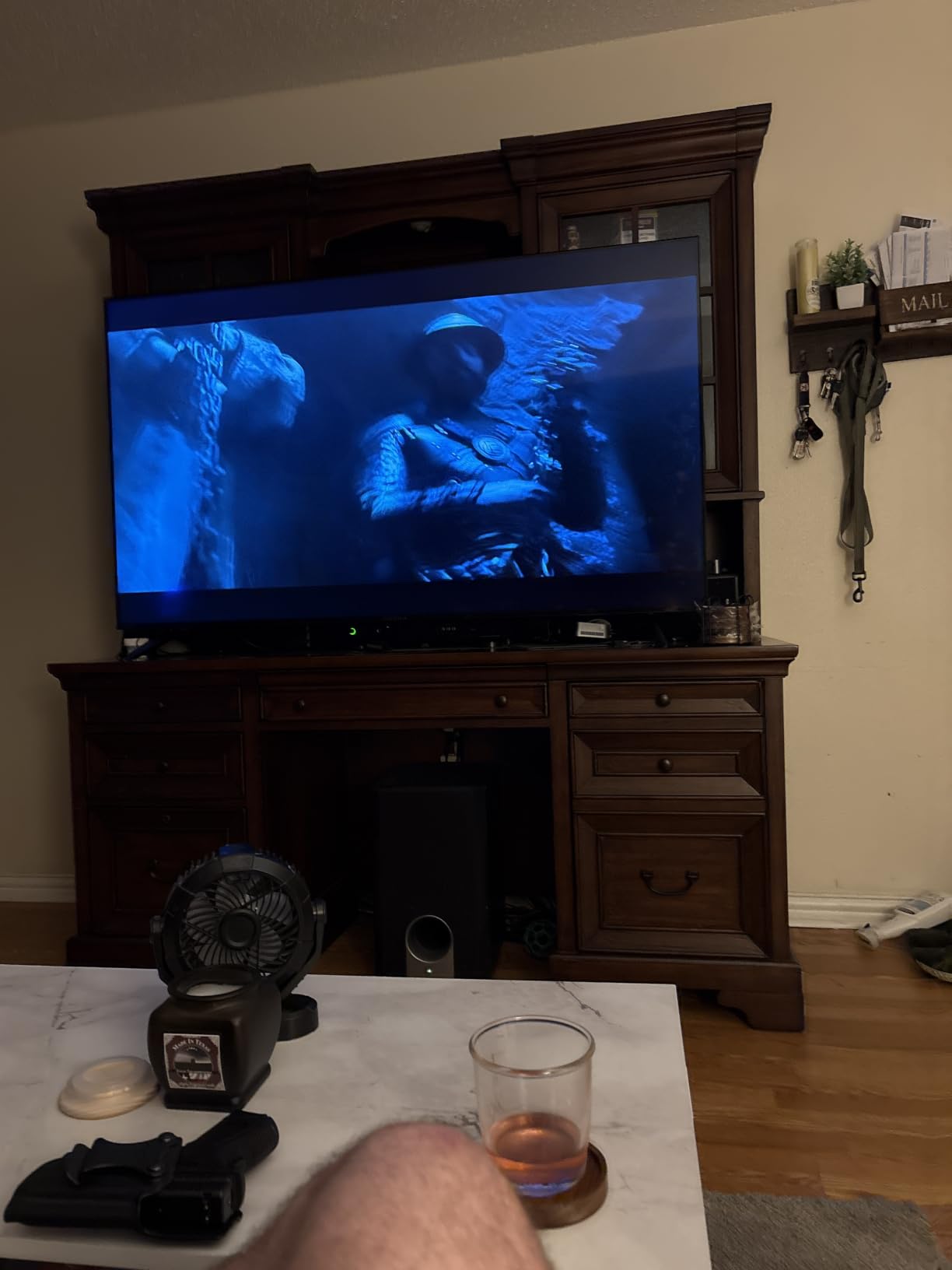 INSIGNIA 70-inch Class F50 Series LED 4K UHD Smart Fire TV with Alexa Voice Remote (NS-70F501NA26) customer photo 2
