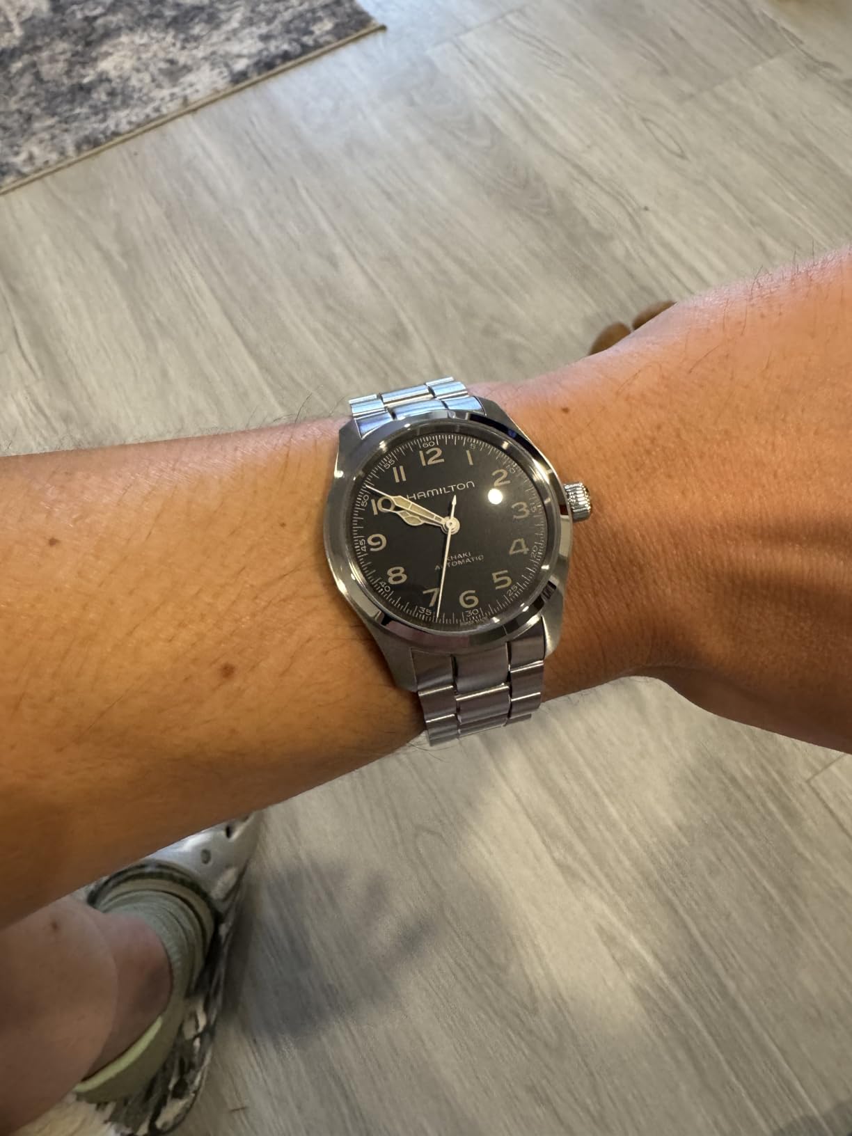 Hamilton Khaki Field Murph Automatic Men's Watch, 38mm Stainless Steel Case customer photo 1