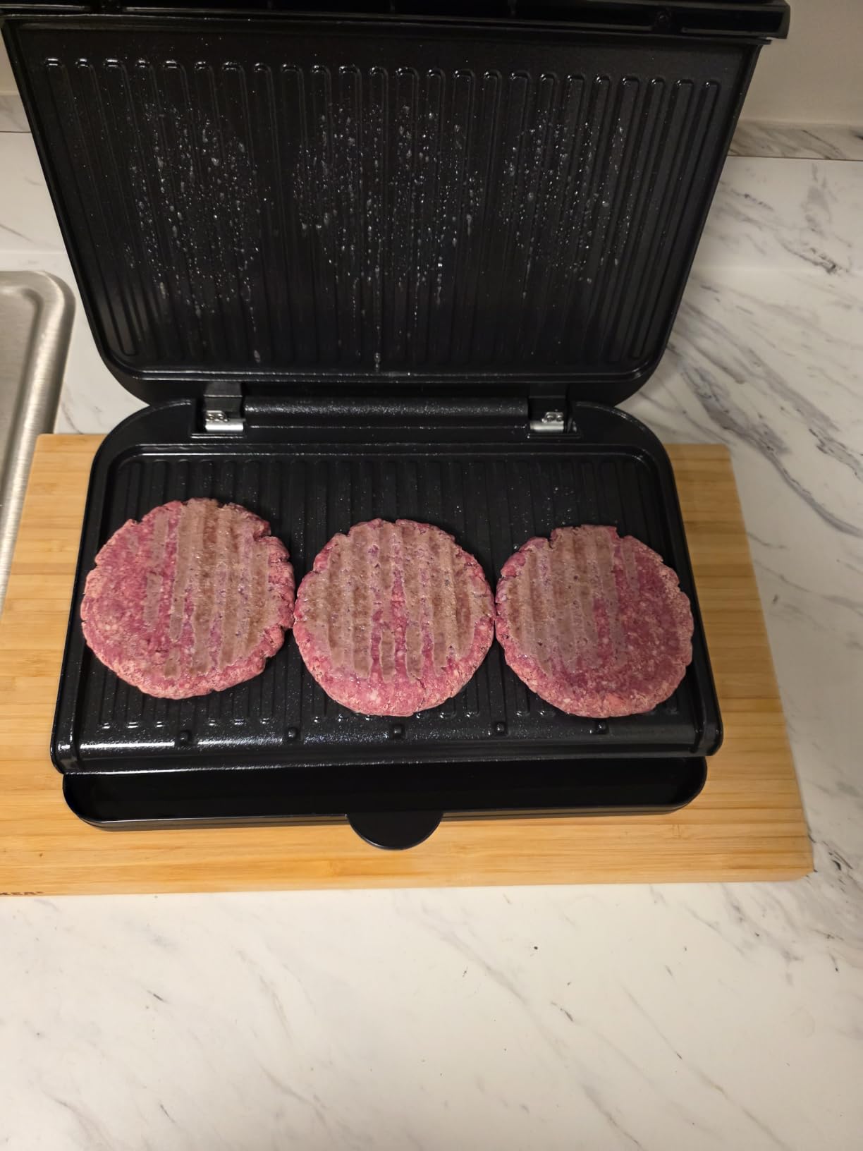George Foreman Family Grill & Panini Press, Ceramic Nonstick customer photo 1