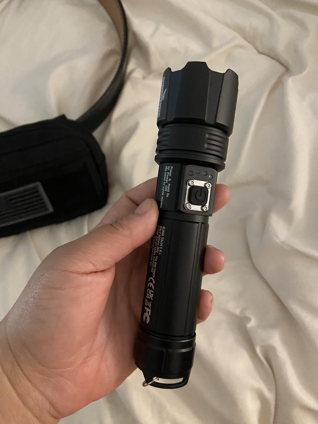 Flashlight 10000 High Lumens Rechargeable 30W Super Bright LED Flash Light | 5000ft Beam, 12H Long Lasting, USB C+A Charging, High Powered, Police Flashlight, for Home, Camping, Hiking, Emergency, Gift customer photo 2