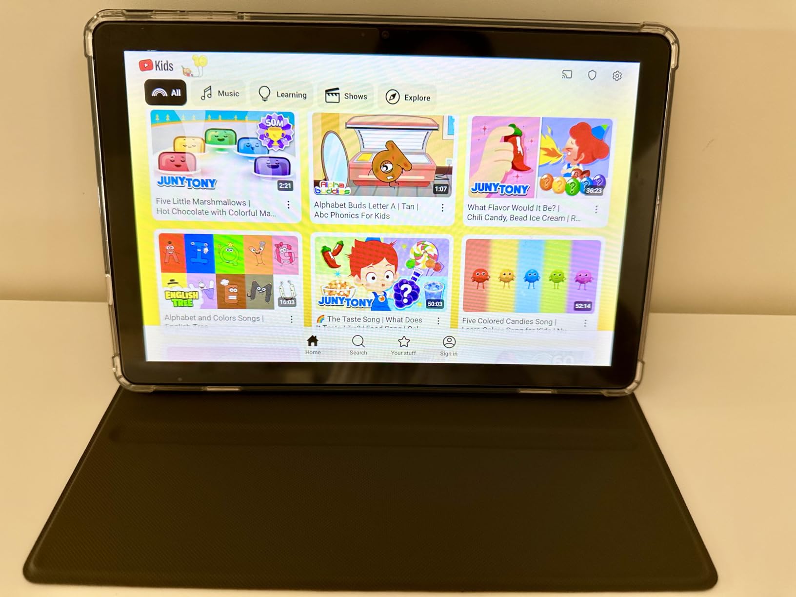 Android Tablets 10 Inch Tablet Android 15 Tablet, Octa-Core, 18 GB RAM+128 GB ROM+1 TB Expand, 1280x800 IPS Display, Tablets for Adults, Widevine L1, GPS, 2.4G/5G WiFi, 5MP+8MP Camera, BT5.4, Black customer photo 2
