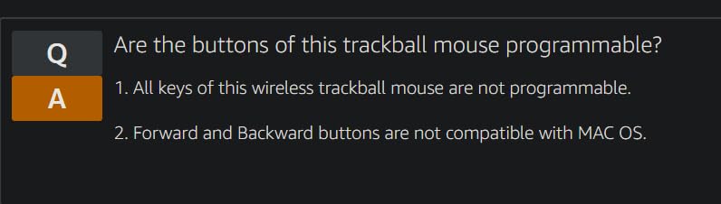 SABLUTE MAM1 Pro Ergonomic Wireless Trackball Mouse, Rechargeable Adjustable 0/18 Degree Angle, Thumb Control, Quiet Click, 3 Multi-Device Bluetooth & USB Receiver customer photo 2
