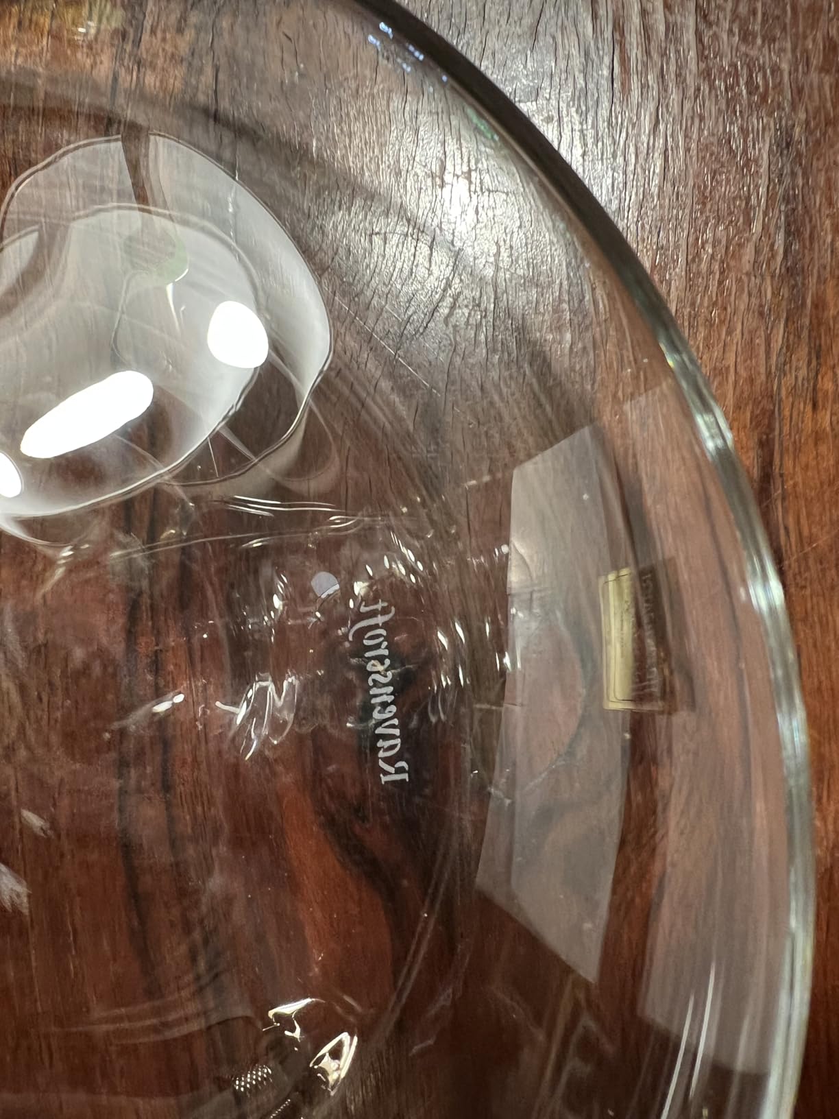 Large Wine Decanter Hand-Crafted in Europe, 66 FL Oz, Crystal Ground Stopper, Wide Base for Optimal Aeration, 100% Lead-Free Crystal customer photo 2