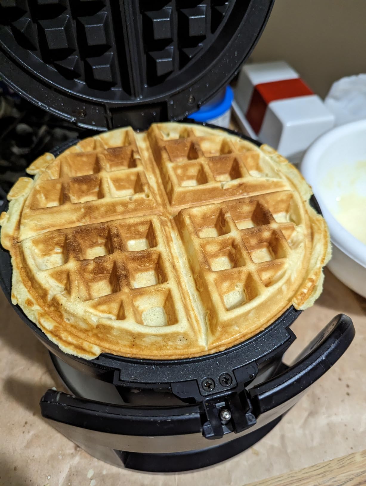 Cuisinart Flip Belgian Waffle Maker, NonStick, Stainless Steel, WAF-F30NAS customer photo 1