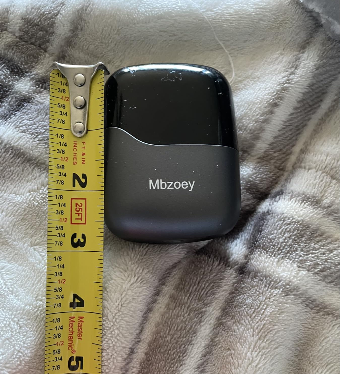 Mbzoey Electric Foil Shavers for Men: Mini Electric Razor for Face - IPX7 Waterproof Cordless Razor with LED Display & Fast Charge - Micro-Comb Technology & Precision Blades customer photo 1