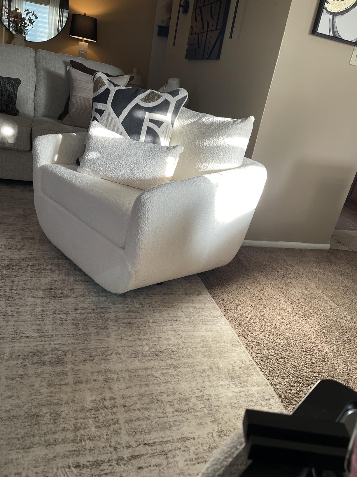 360° Swivel Accent Armchair, 39.3