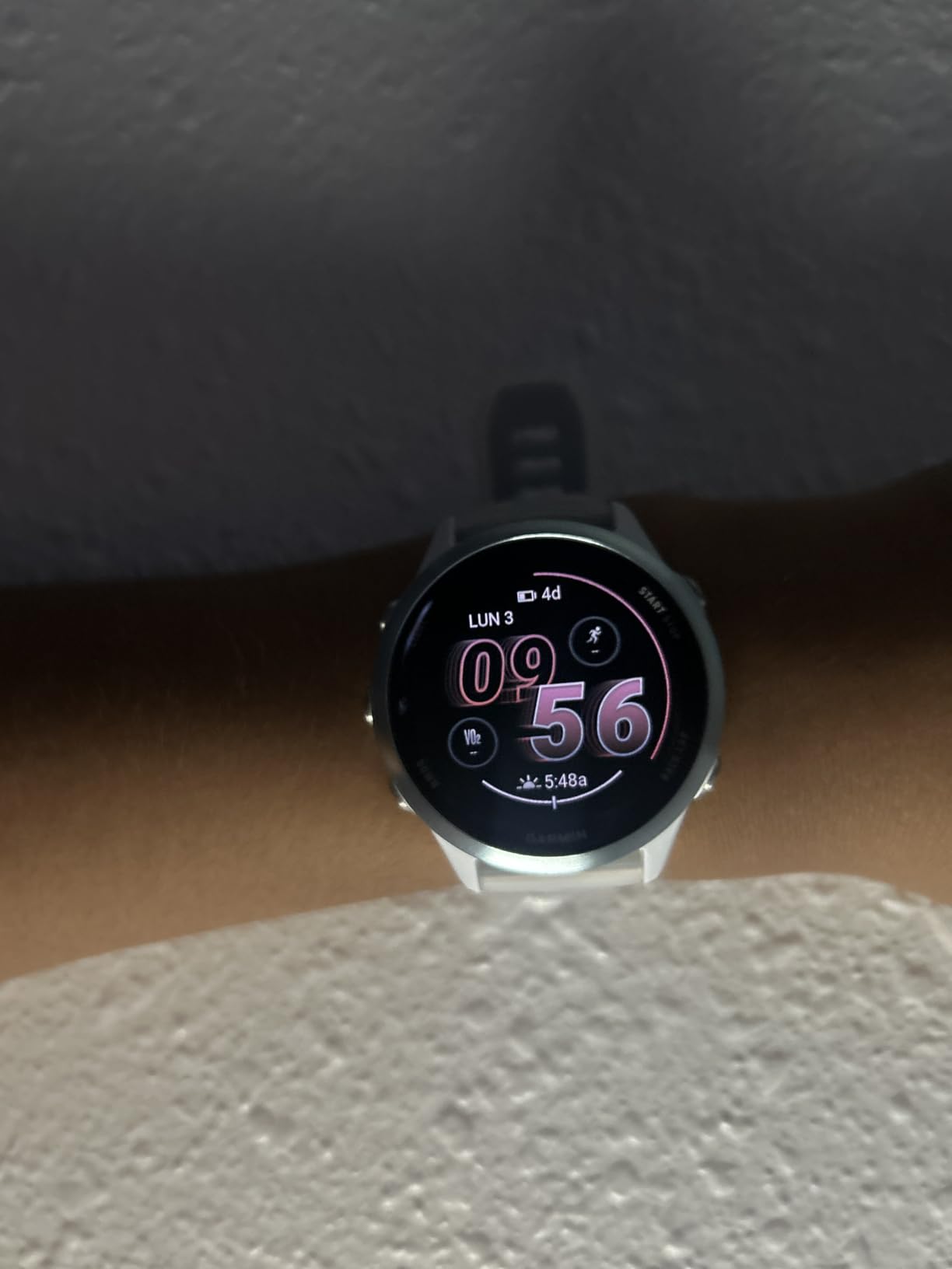 Garmin Forerunner 570, 42mm, Aluminum, Black | Smaller-Sized Advanced GPS Running & Triathlon Smartwatch, AMOLED Display, Training & Recovery Features customer photo 1