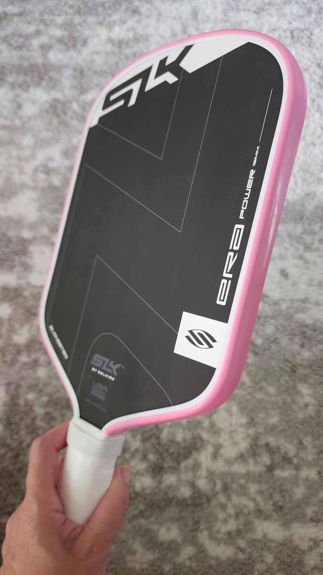 Selkirk Sport SLK ERA Power Pickleball Paddles | Carbon Fiber Hybrid Face | A pickleball racket for aggressive intermediate to advanced players, powered by Raw Spin Technology for shot-shaping control customer photo 1