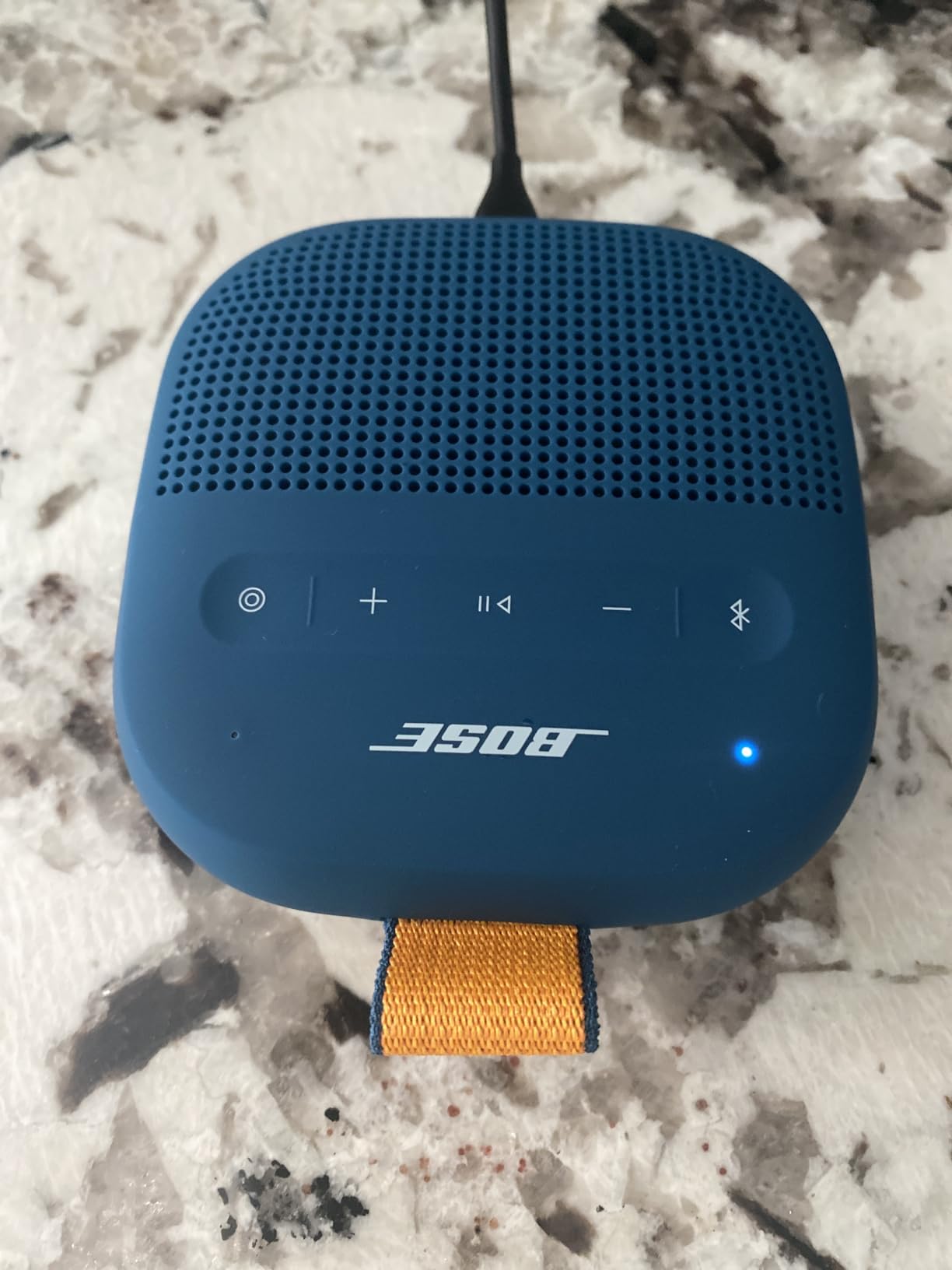 Bose SoundLink Micro Portable Bluetooth Speaker (2nd Gen), Wireless Outdoor Speaker, Up to 12 Hours Battery Life, Waterproof and Dustproof, Sandstone customer photo 2