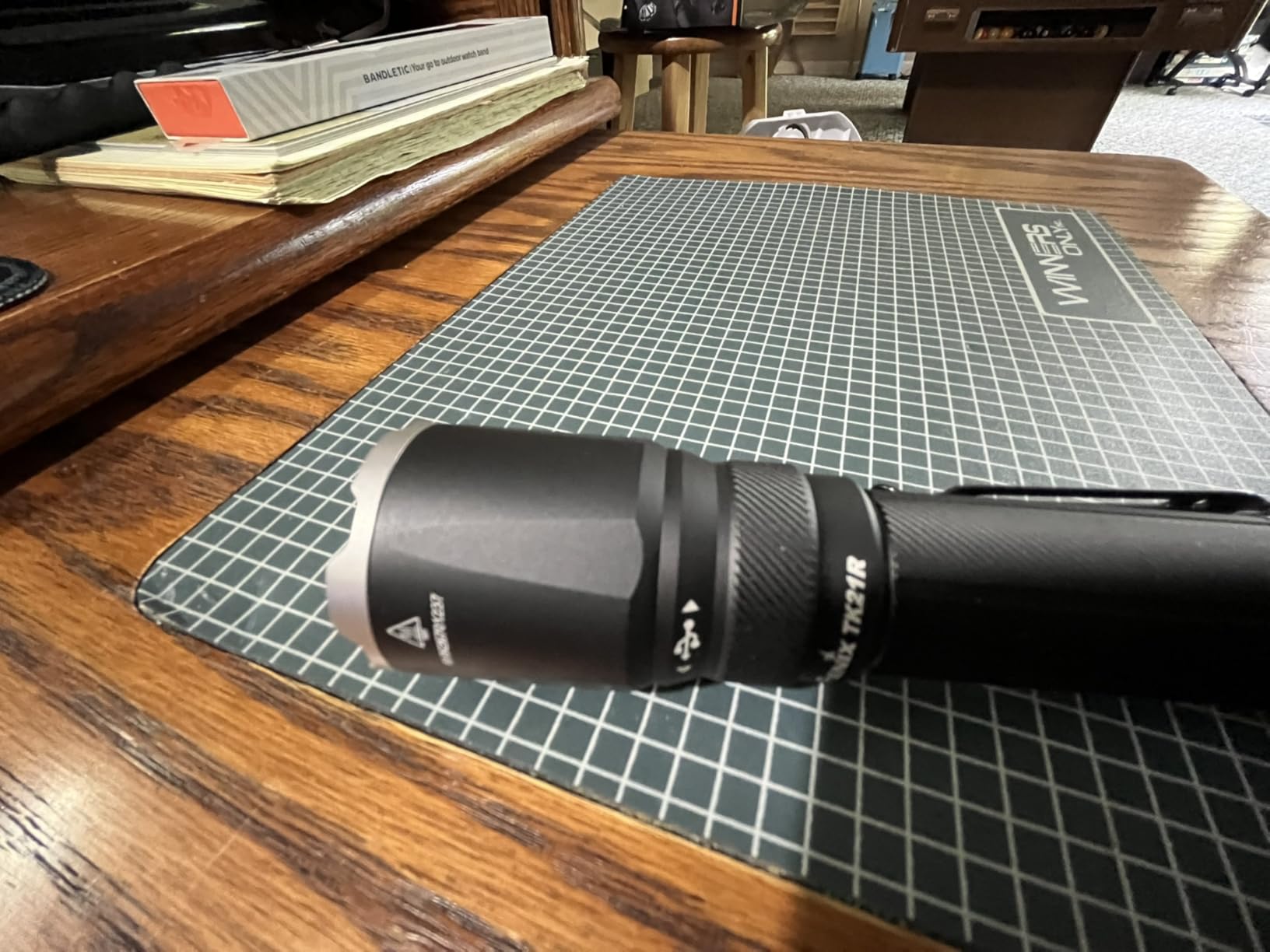 Fenix TK21R Tactical Flashlight, 3600 Lumens High Lumen USB-C Rechargeable Fast Charging Compact Waterproof Single Hand Operation with Lumentac Organizer customer photo 2