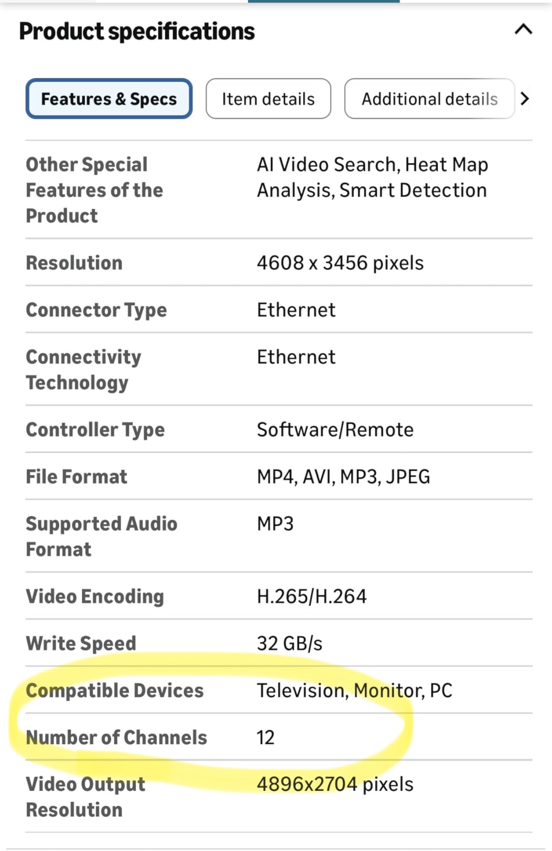 REOLINK RP-PN8 Professional 8CH PoE NVR Support Up to 16MP Camera | Up to 32TB Local Storage (HDD Not Included), Heat Map, 24/7 Recording, Remote Access, Outdoor & Indoor Surveillance customer photo 1