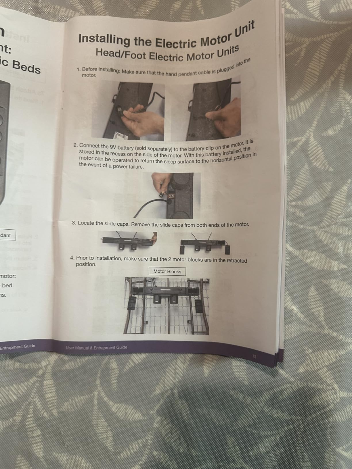 Electric Hospital Bed for Home Use - Includes Foam Mattress, Half Rails - Adjustabe Medical Bed Set customer photo 1