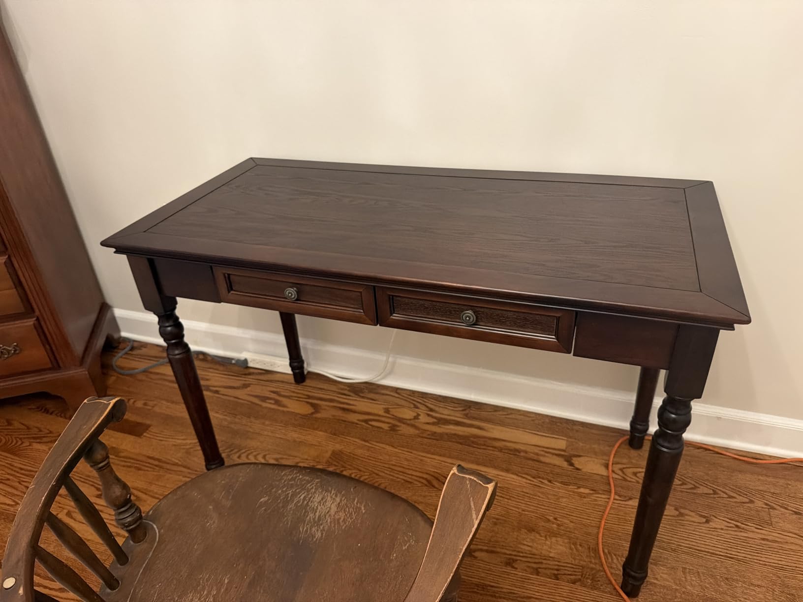 Walnut Writing Desks with Drawers, 47