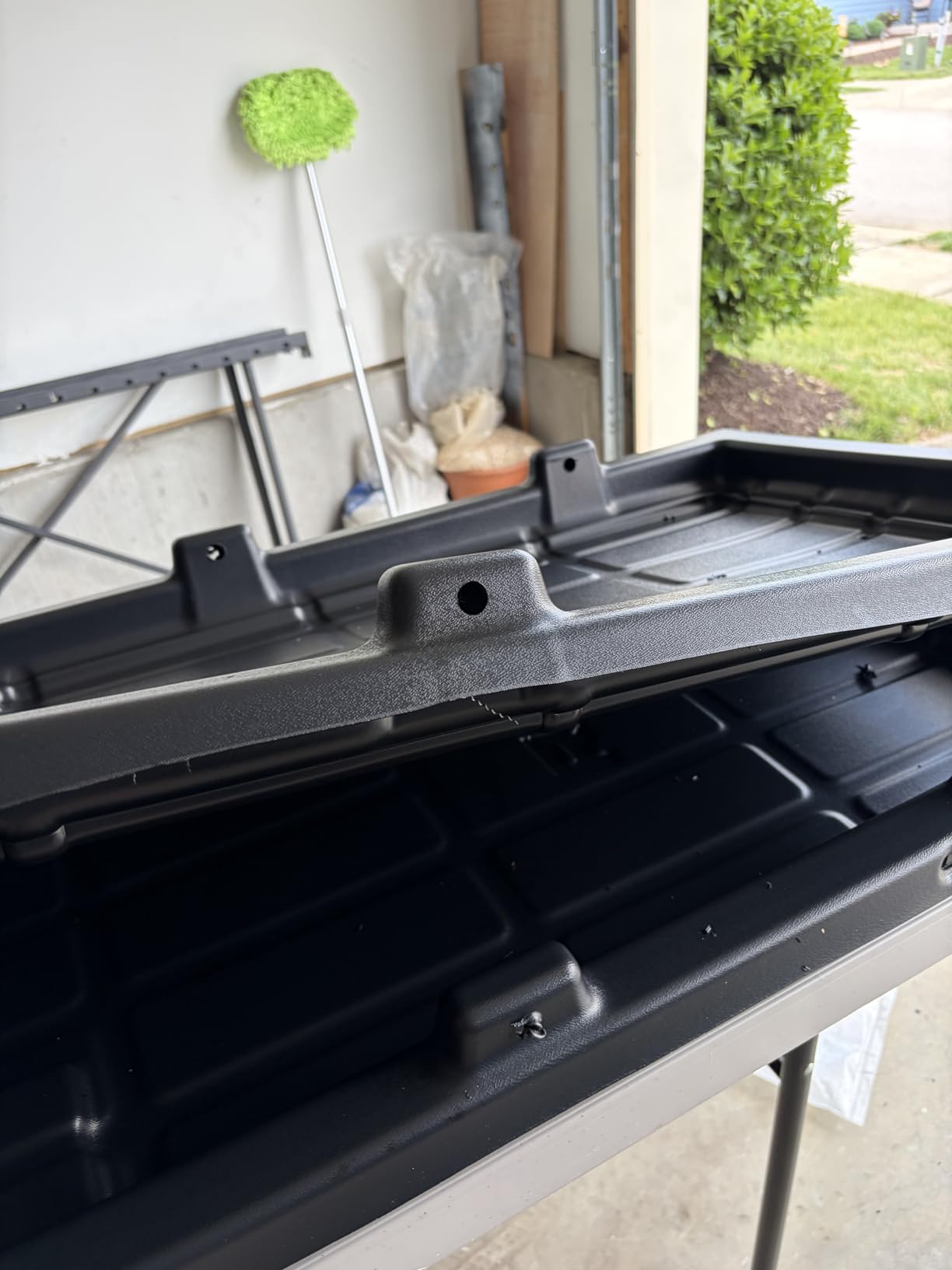 Rough Country Slide-Out Truck Bed Cargo Tray - Mid-Size Bed Organizer for 5' & Shorter Beds, Heavy-Duty Polyethylene, UV-Protected, Easy Tailgate Access customer photo 2