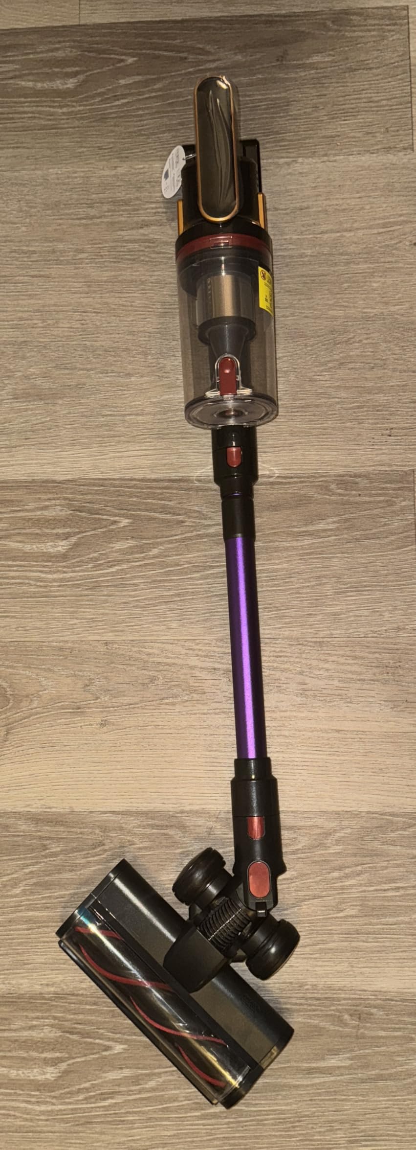 Cordless Vacuum Cleaner 55KPa 650W 70Mins Stick Vacuum Cleaners for Home | with Pet Brush, 3.3Ft Hose, Wall Mount Charging, Auto Mode, Touchscreen, Self-Standing Vacuum for Pet Hair/Carpet/Car customer photo 1