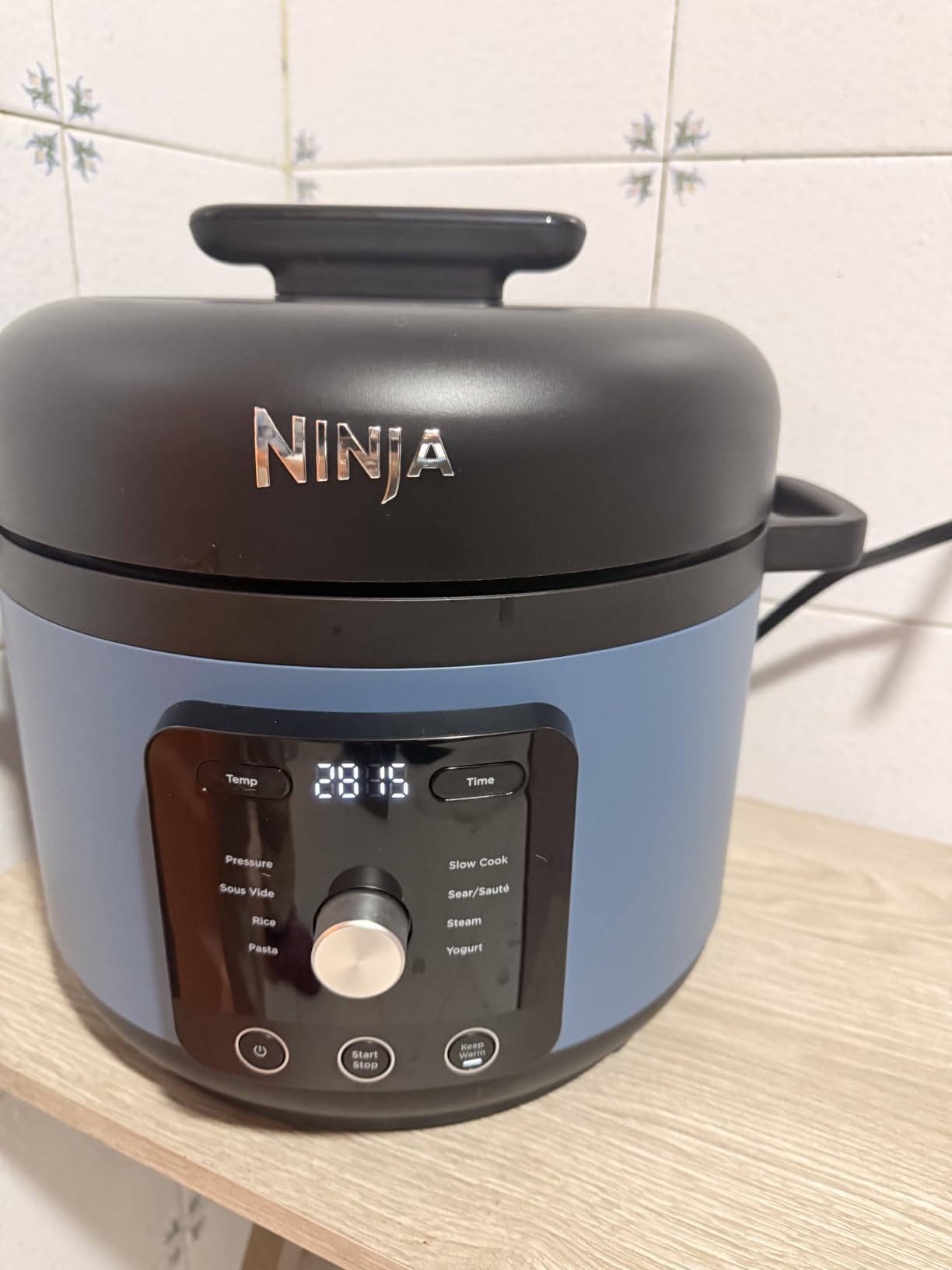 Ninja HyperHeat 9-in-1 Pressure Cooker, 6.5-qt, Stone Purple, PC201SP | Cooks 2X faster, Sear, Sauté, Slow Cook, Steam & Sous Vide, 1200W, PFAS-free pot, removable SimpliServe pot for easy serving customer photo 1