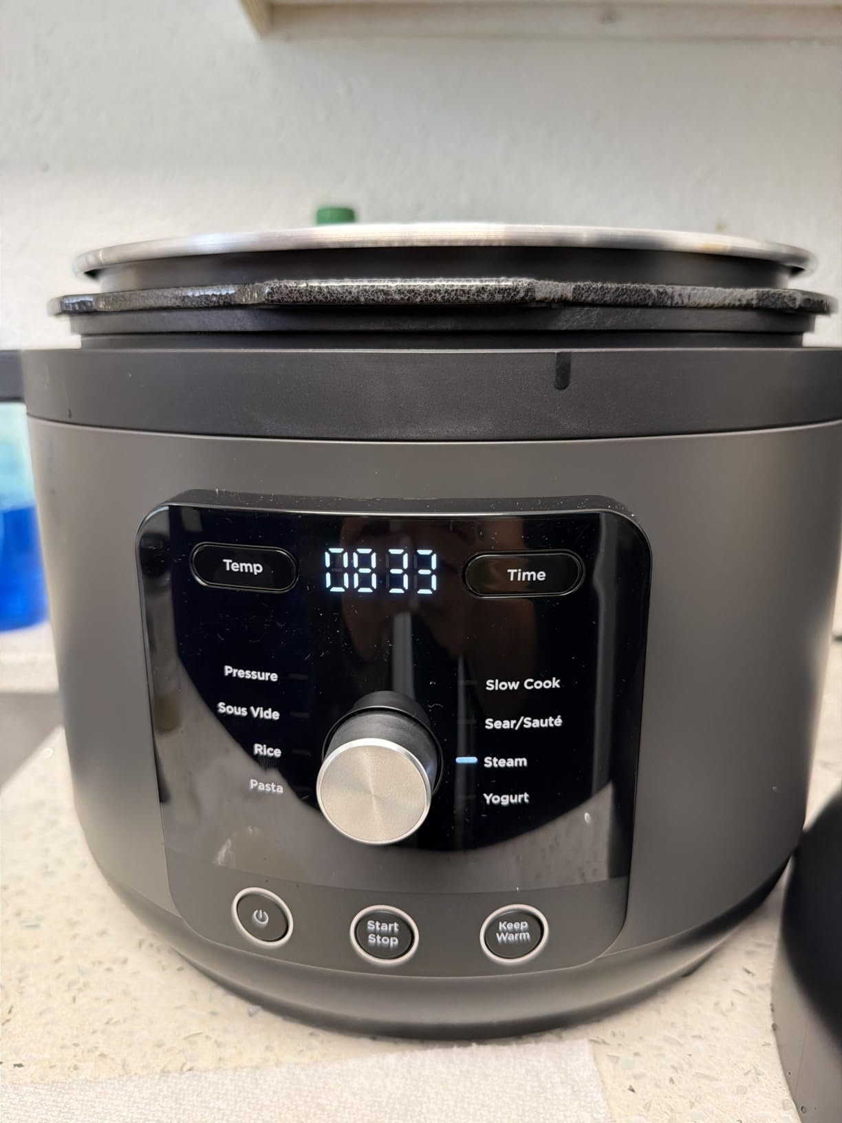 Ninja HyperHeat 9-in-1 Pressure Cooker, 6.5-qt, Stone Purple, PC201SP | Cooks 2X faster, Sear, Sauté, Slow Cook, Steam & Sous Vide, 1200W, PFAS-free pot, removable SimpliServe pot for easy serving customer photo 2