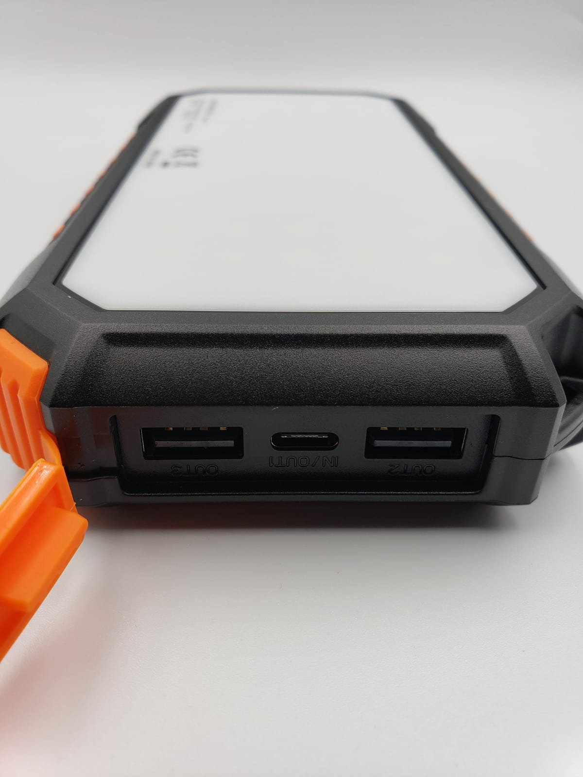 SOARAISE Solar Power Bank 48000mAh Wireless Battery Pack with 4 Cables | Solar Charger with 4 Solar Panels, Built in 4 Cables, PD QC 3.0 Fast Charging, Flashlight for Camping Travel, Rugged Design customer photo 2