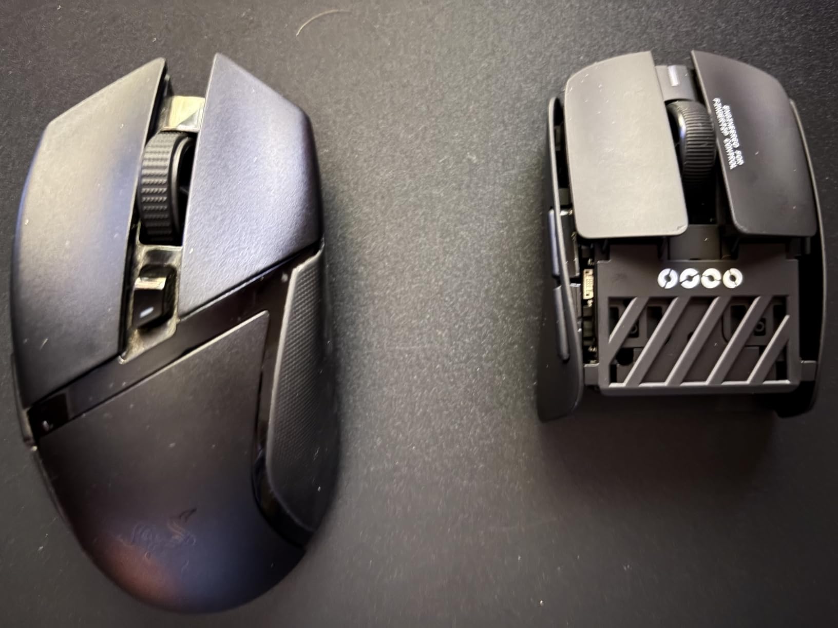 Pulsar Gaming Gears Pulsar Lab X2F Wireless Gaming Mouse, Mini, Black | Ultra Lightweight 1.34 oz (38g), Symmetrical, Flat Side, Center Hump, Fingertip Grip, XS-1, HUANO Switch, 32K DPI, 8K customer photo 2
