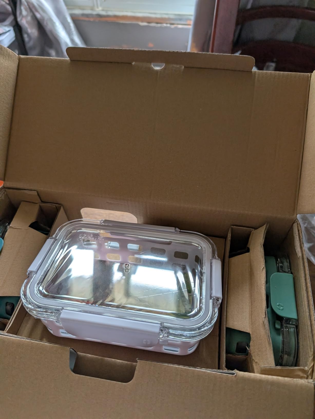 Ello Duraglass 3.4 Cup Glass Meal Prep Containers, 10 Pc, 5 Pack, Olive Tree customer photo 1