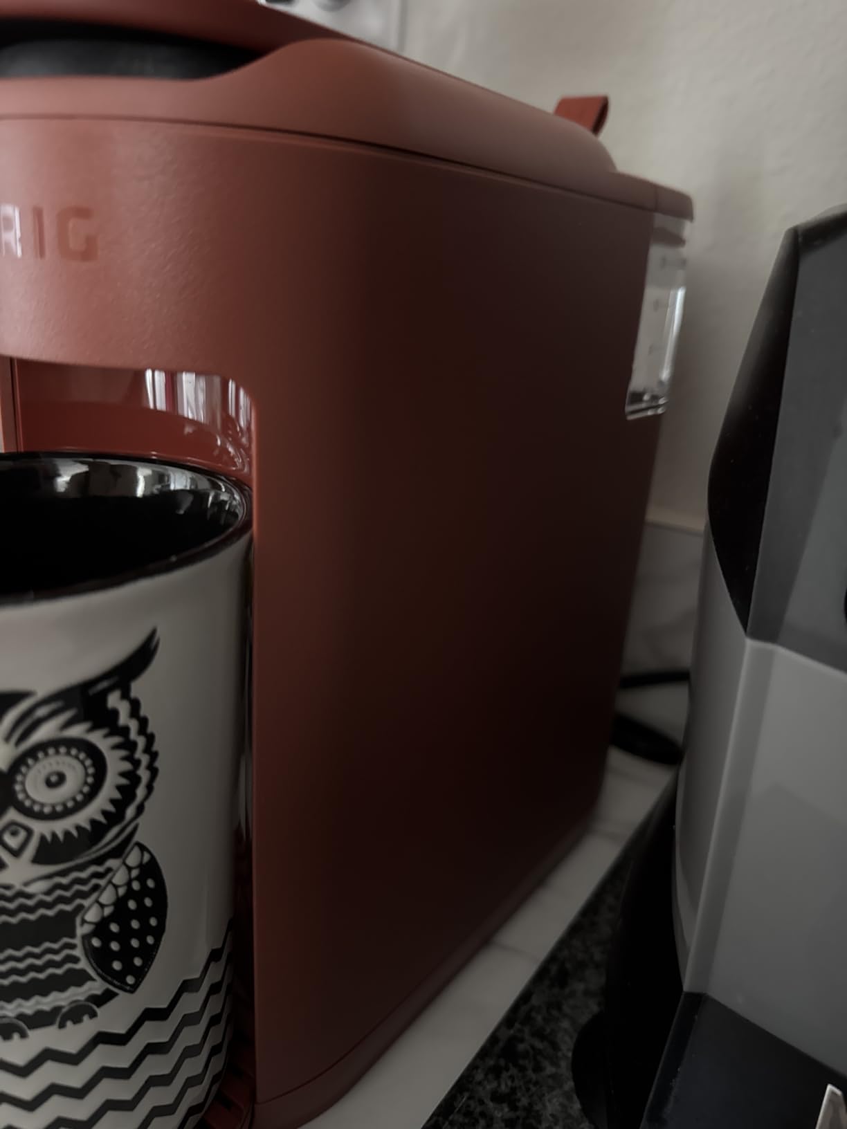 Keurig K-Mini Mate Single Serve K-Cup Pod Coffee Maker, Brews Up to 12 oz Cup, Compact Portable Coffee Machine for Small Spaces, Great for Dorms & Offices, Glamping Green customer photo 2
