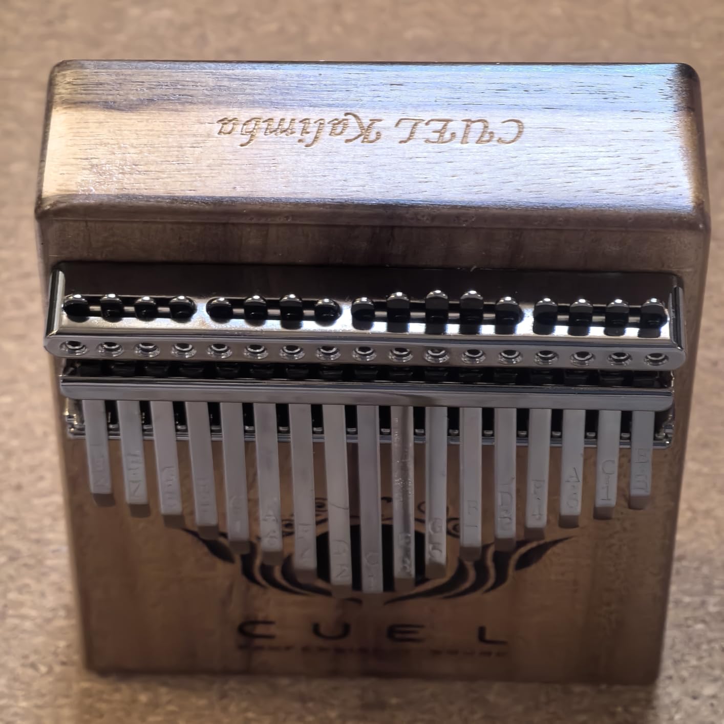 Kalimba Thumb Piano 17 Keys Made in Korea Patented No Tuning Premium K-kalimba customer photo 2